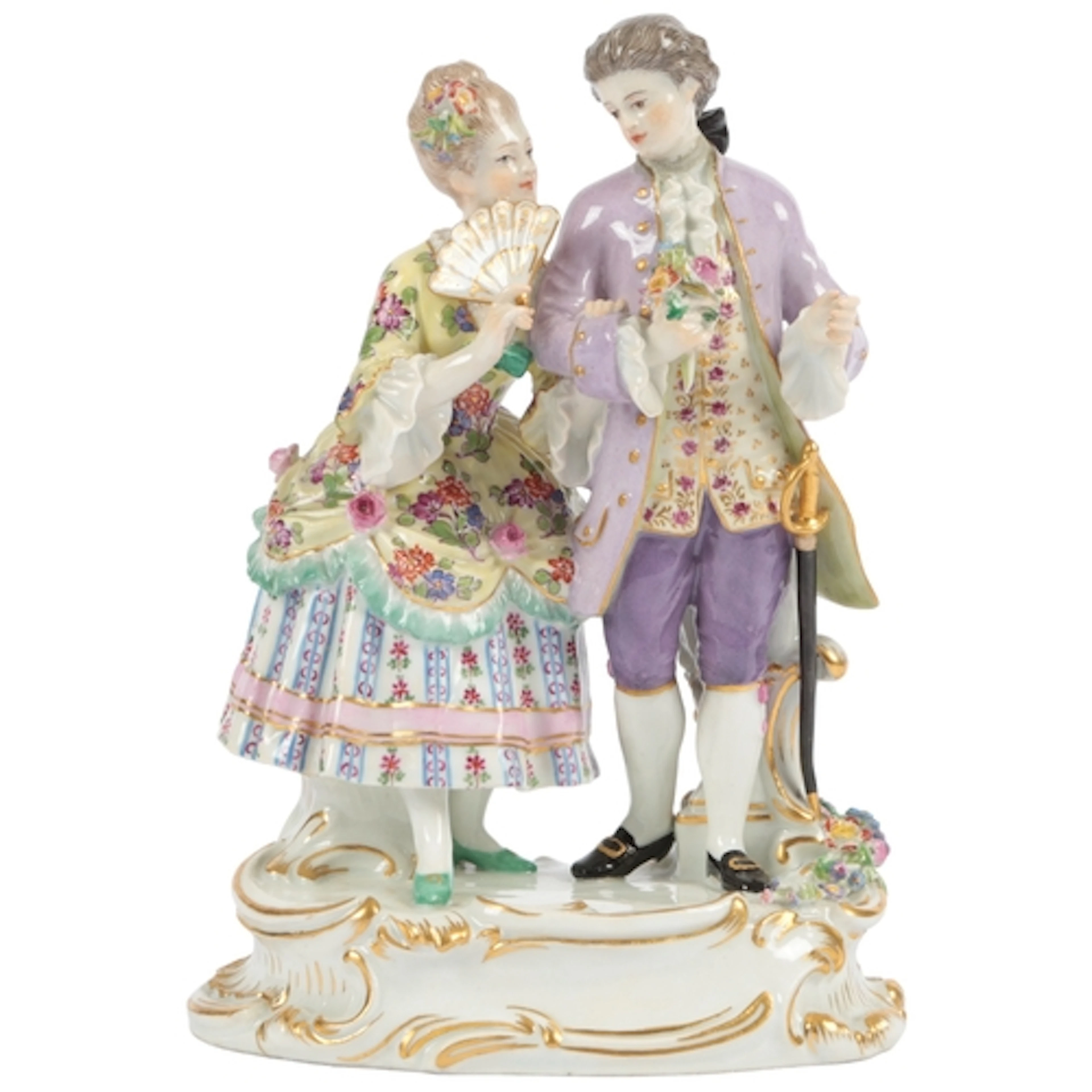 A Meissen porcelain figure group, by Auguste Ringler, no. 15...