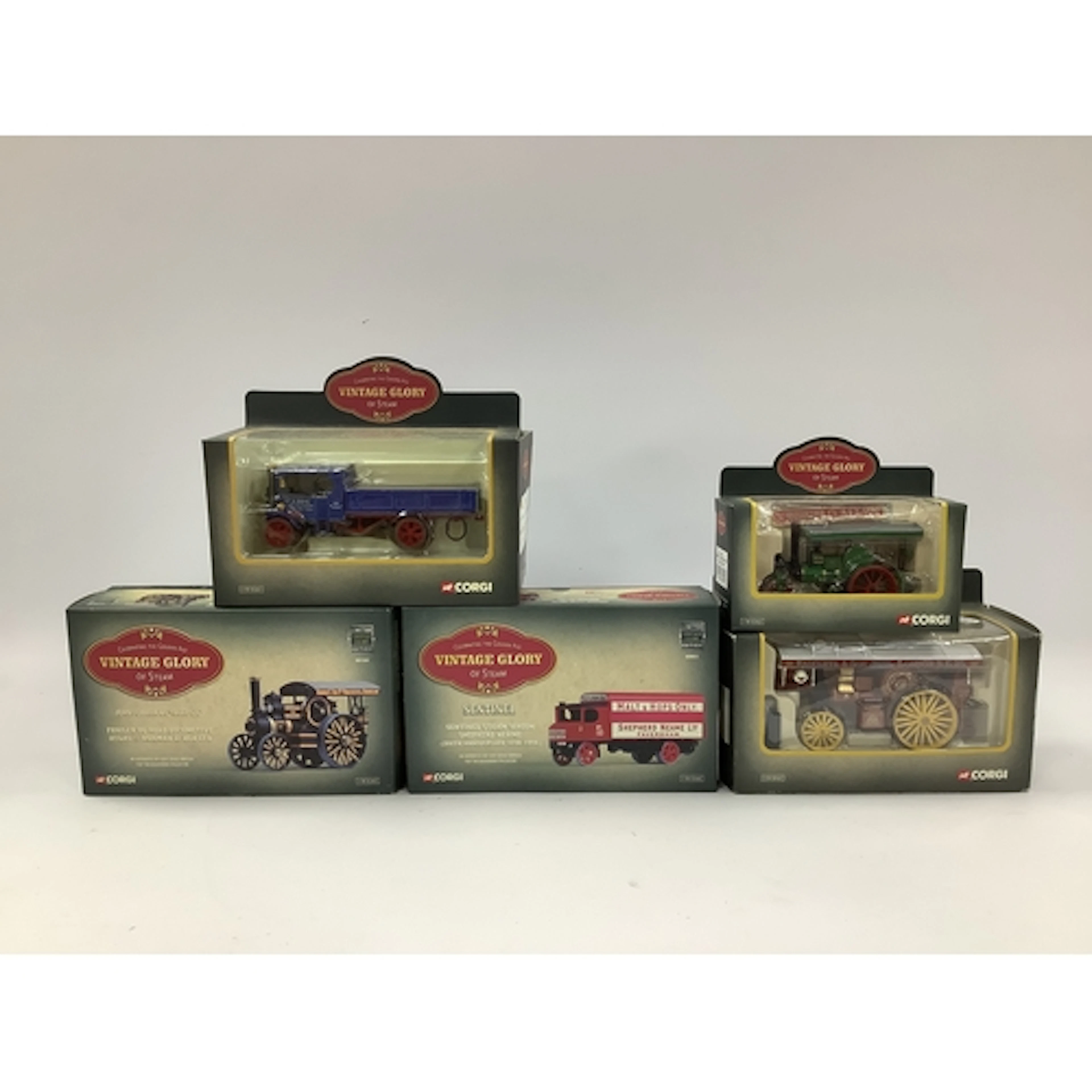 Five Corgi Vintage Glory Of Steam 1:50th scale Diecast model...