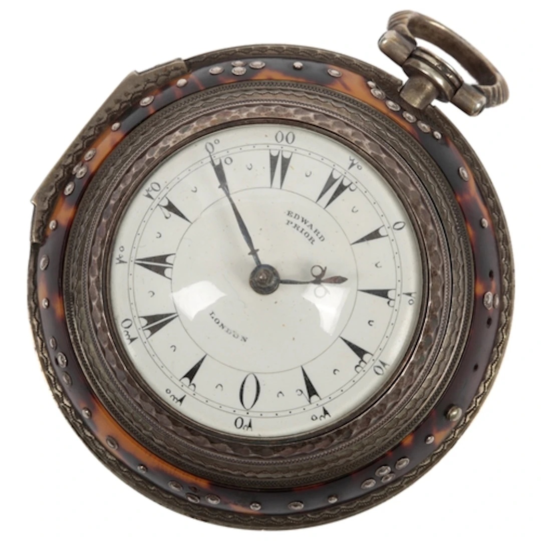 A good Victorian silver and tortoiseshell pique triple cased...