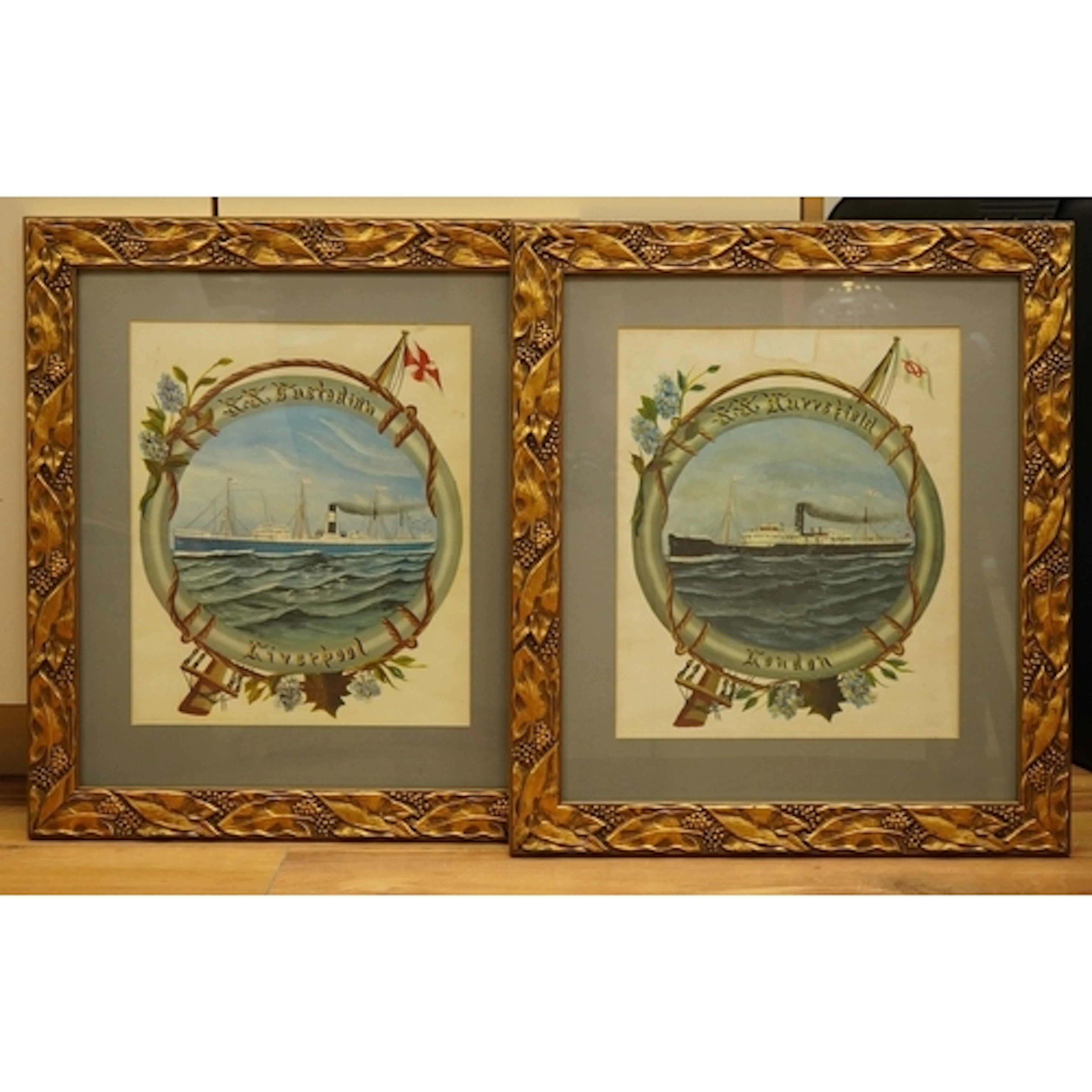 After James Bell of Bootle (fl. 1880-1910), The steamships B...