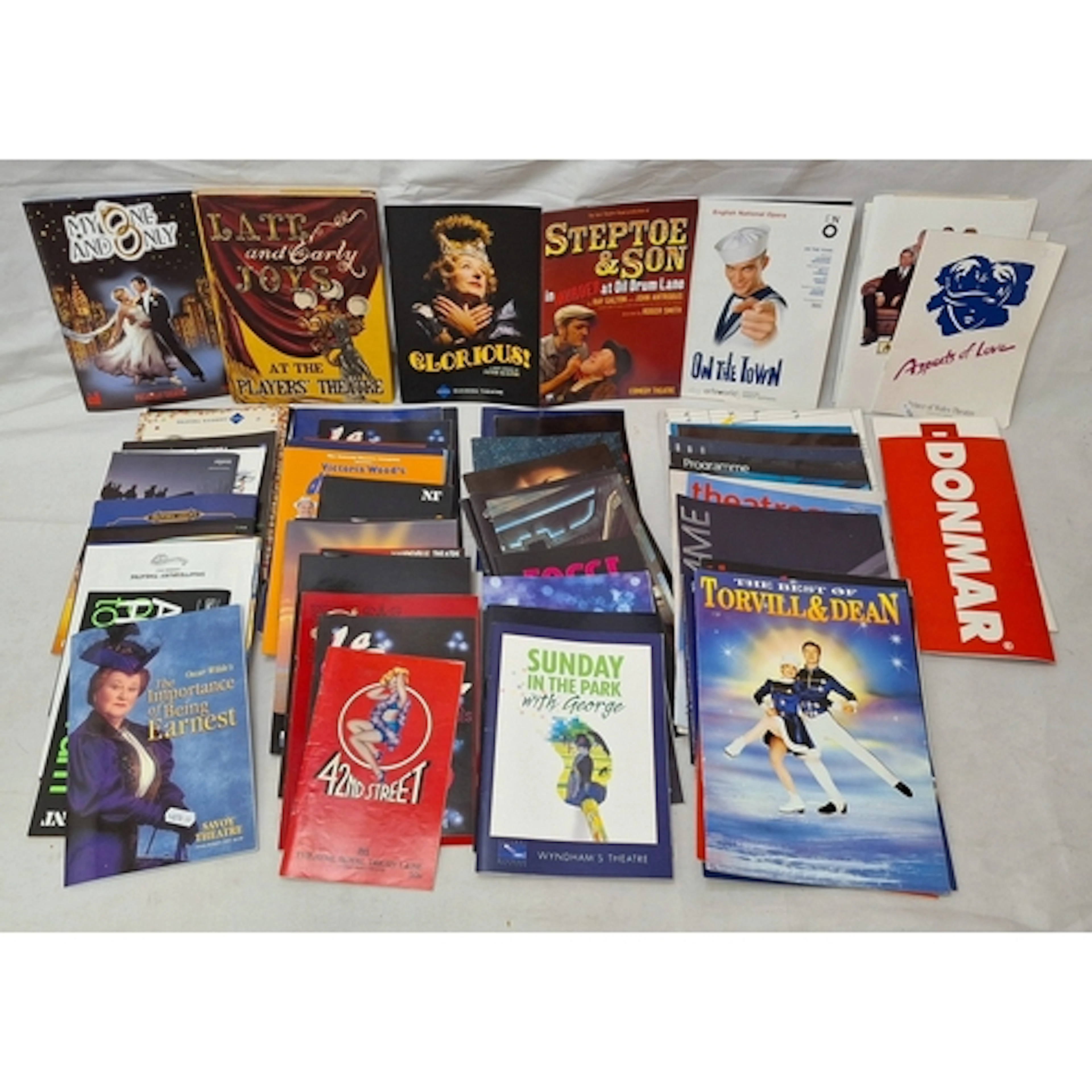 Musical Theatre Souvenir Programmes incl. The Importance of ...