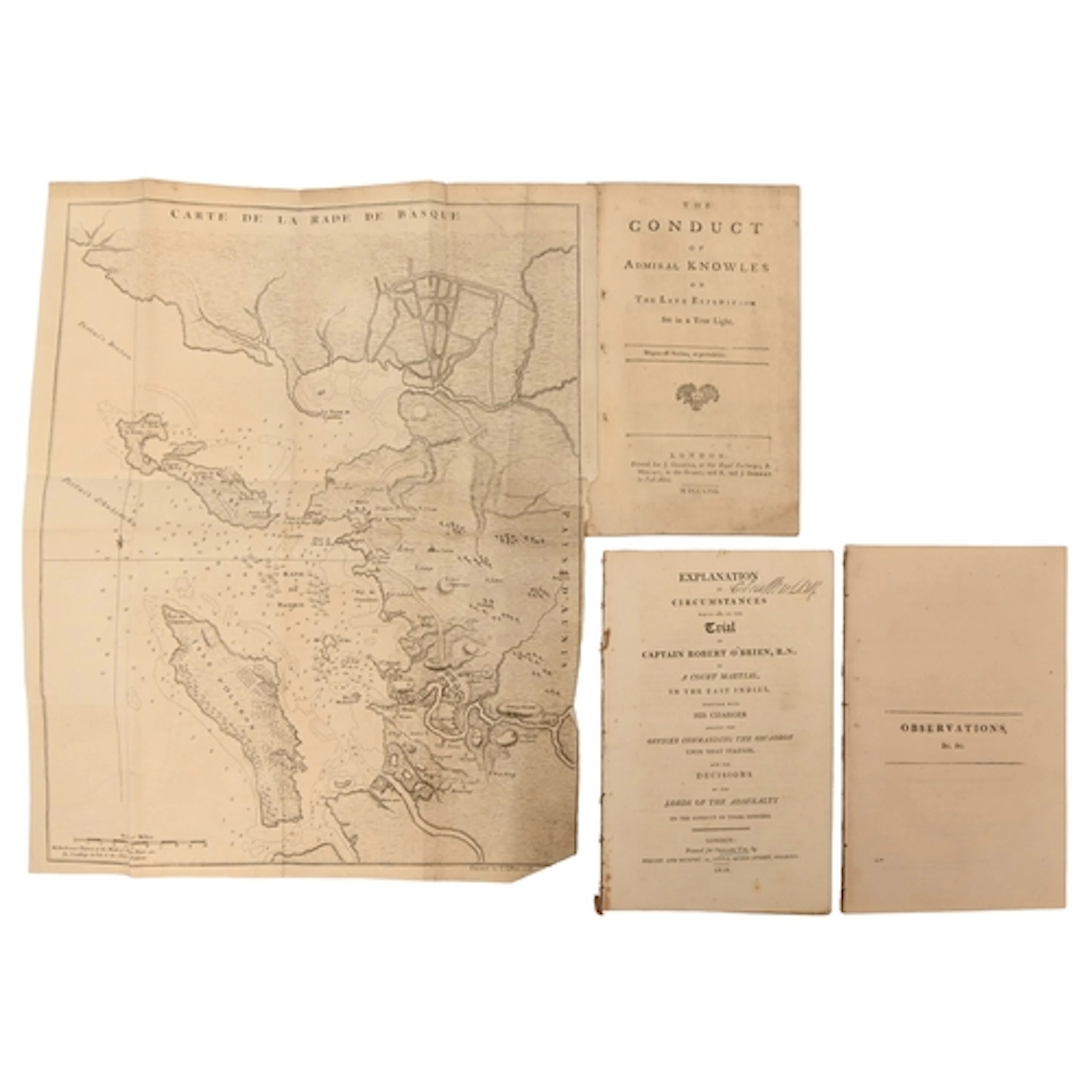 Royal Navy. Royal Navy, Seven Years' War. [Knowles (Admiral ...