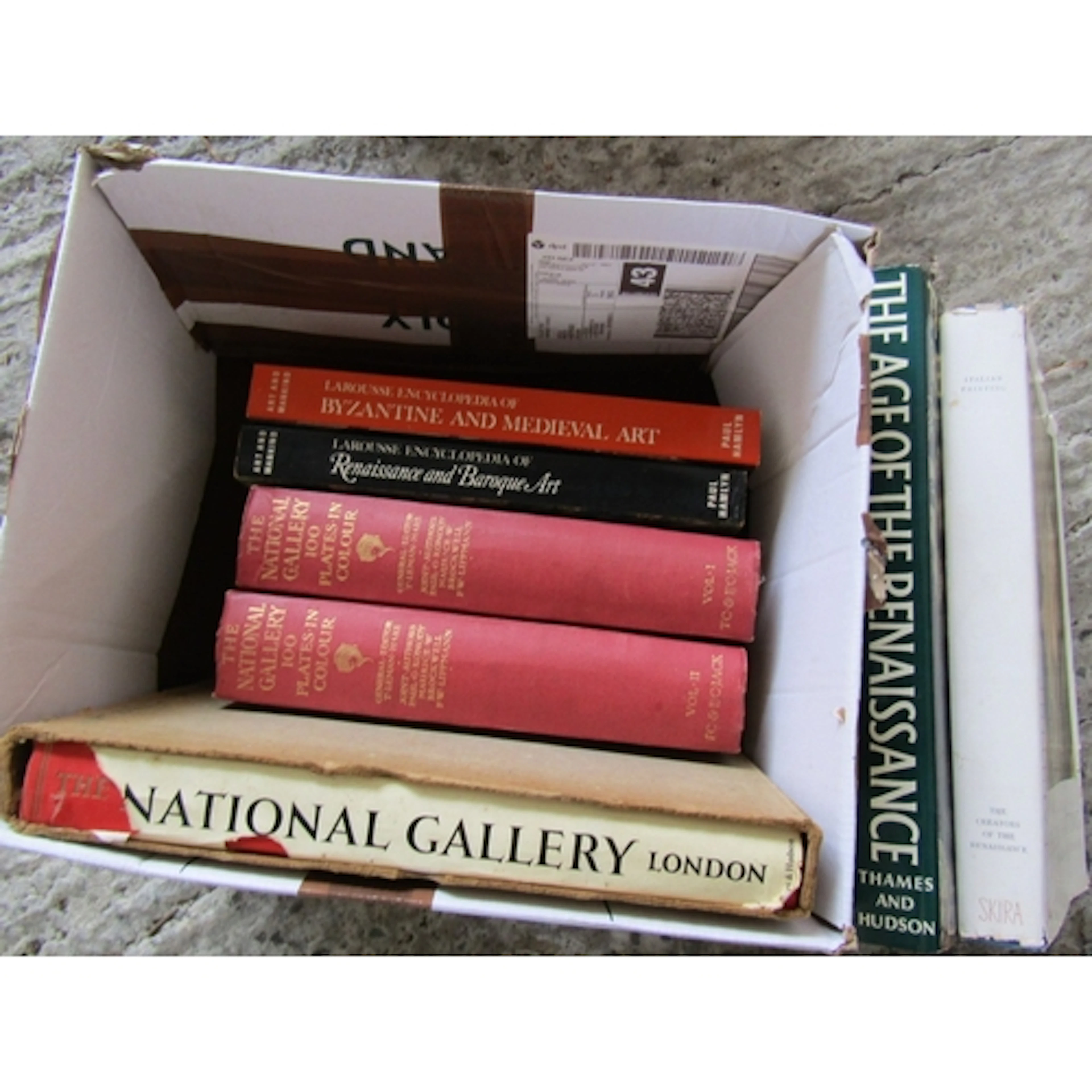 Collection of Various Books Concerning Art Pottery, etc. Qua...