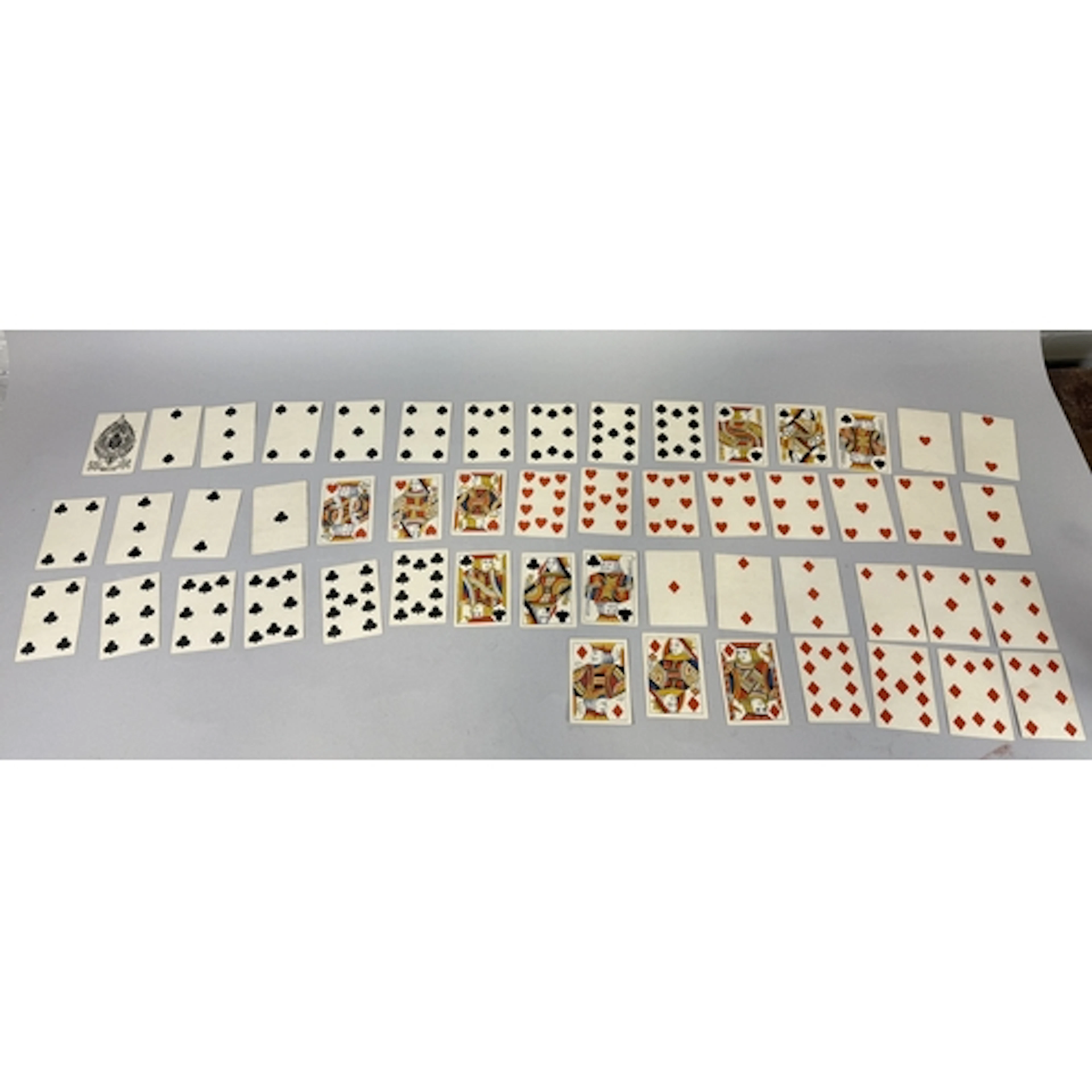PLAYING CARDS: CHARLES GODDALL, CIRCA 1825-1850, DUTY 1/- Sq...