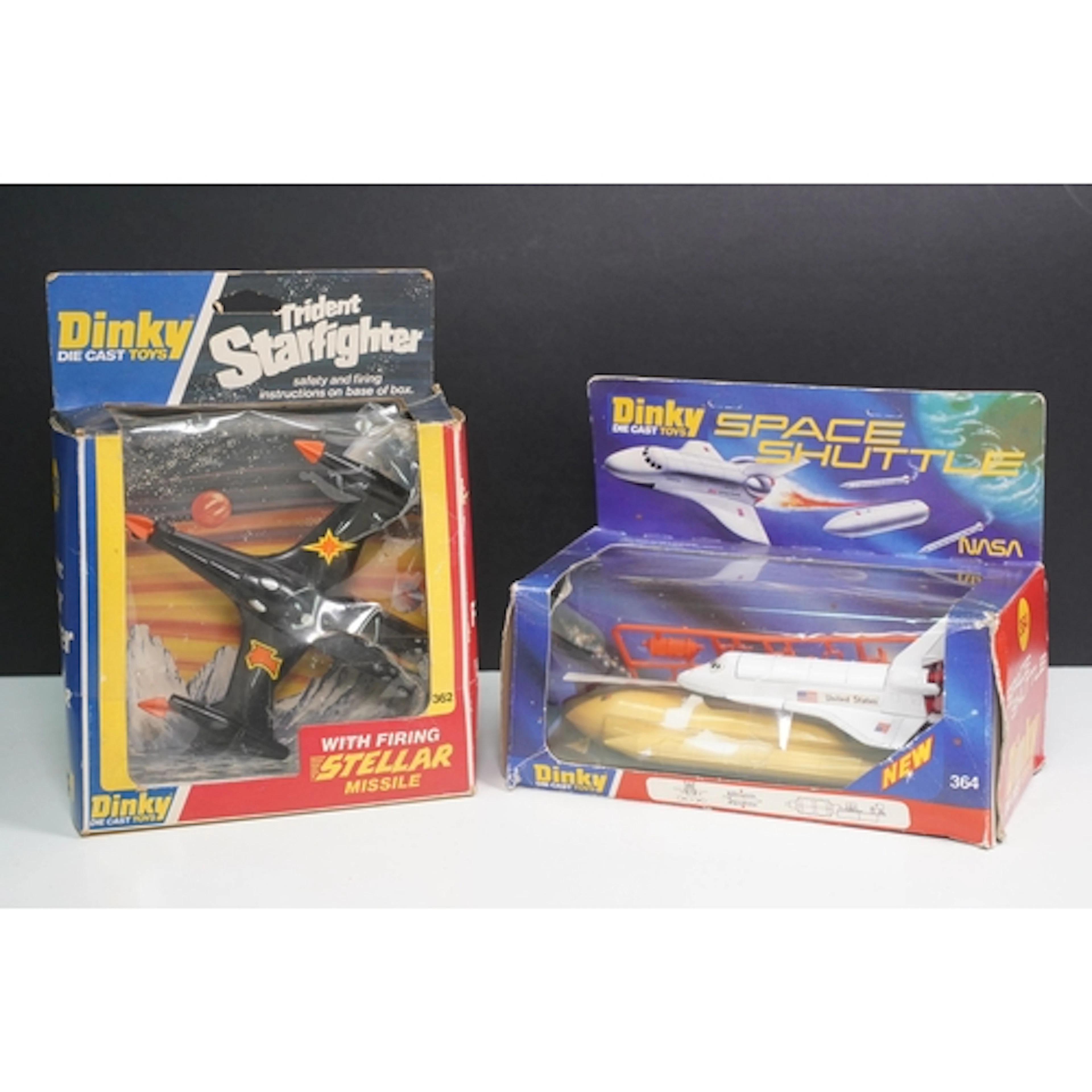 Two boxed Dinky diecast models to include 364 NASA Space Shu...