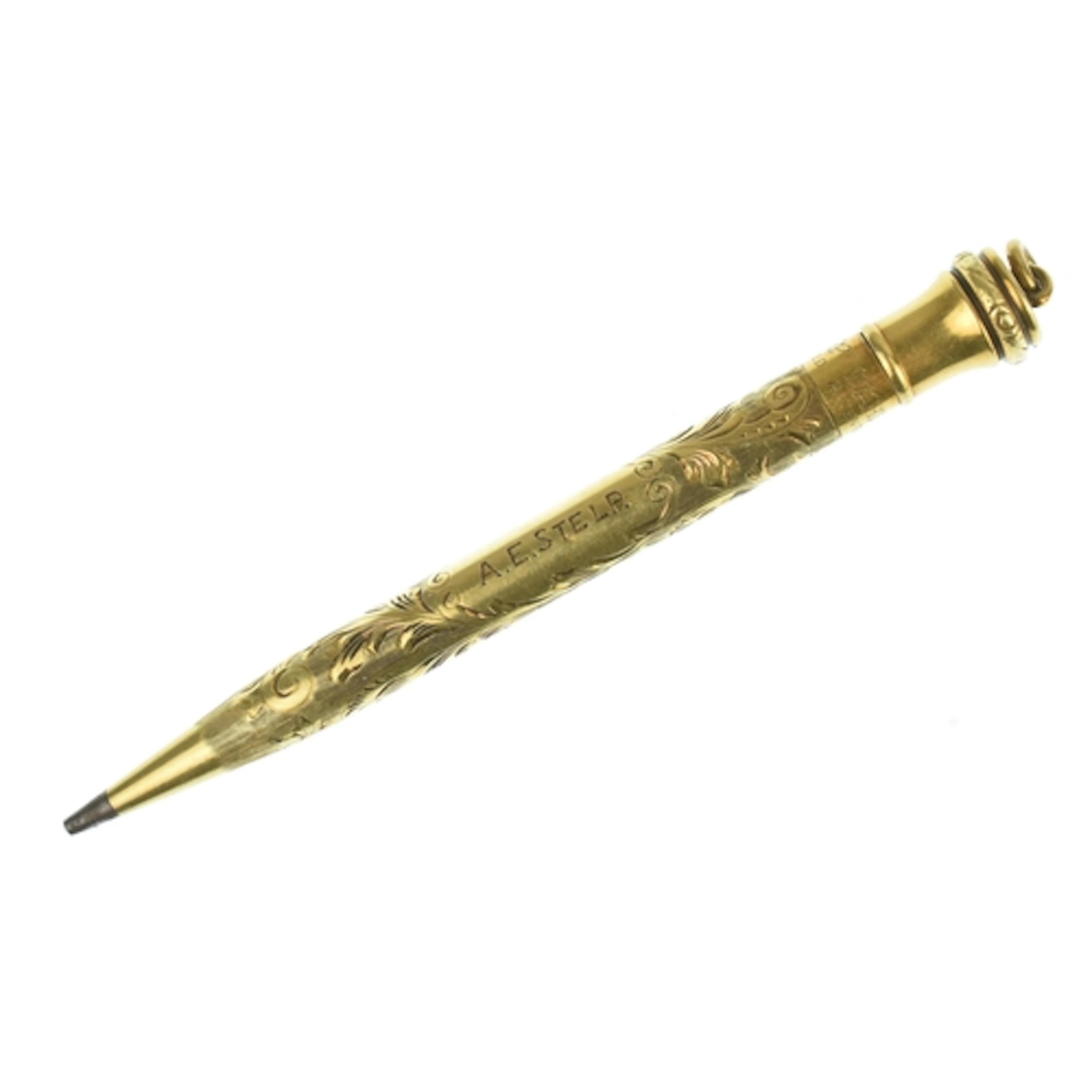 An 18ct yellow gold cased Wahl Eversharp propelling pencil, ...