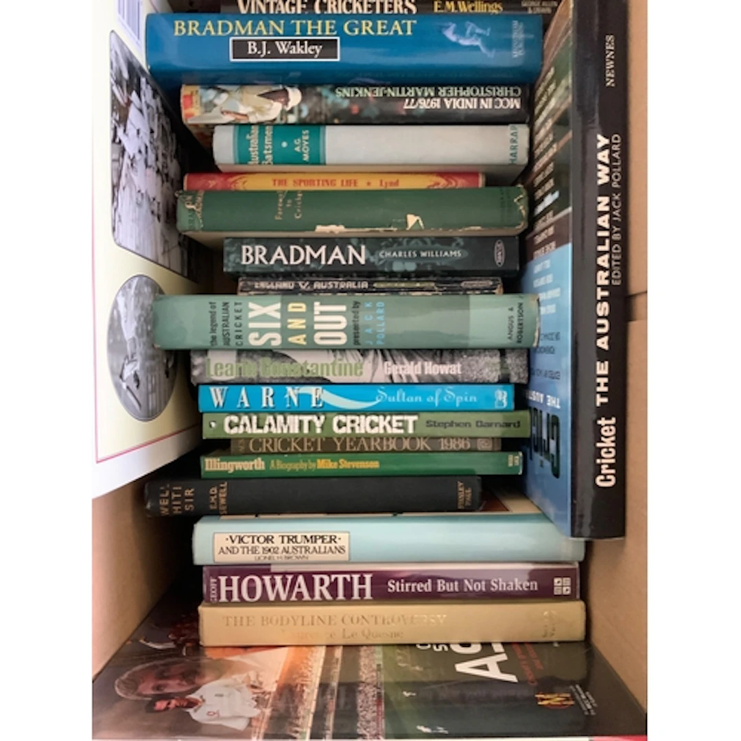 Cricket + Boxing Book Collection: Quantity of books to inclu...