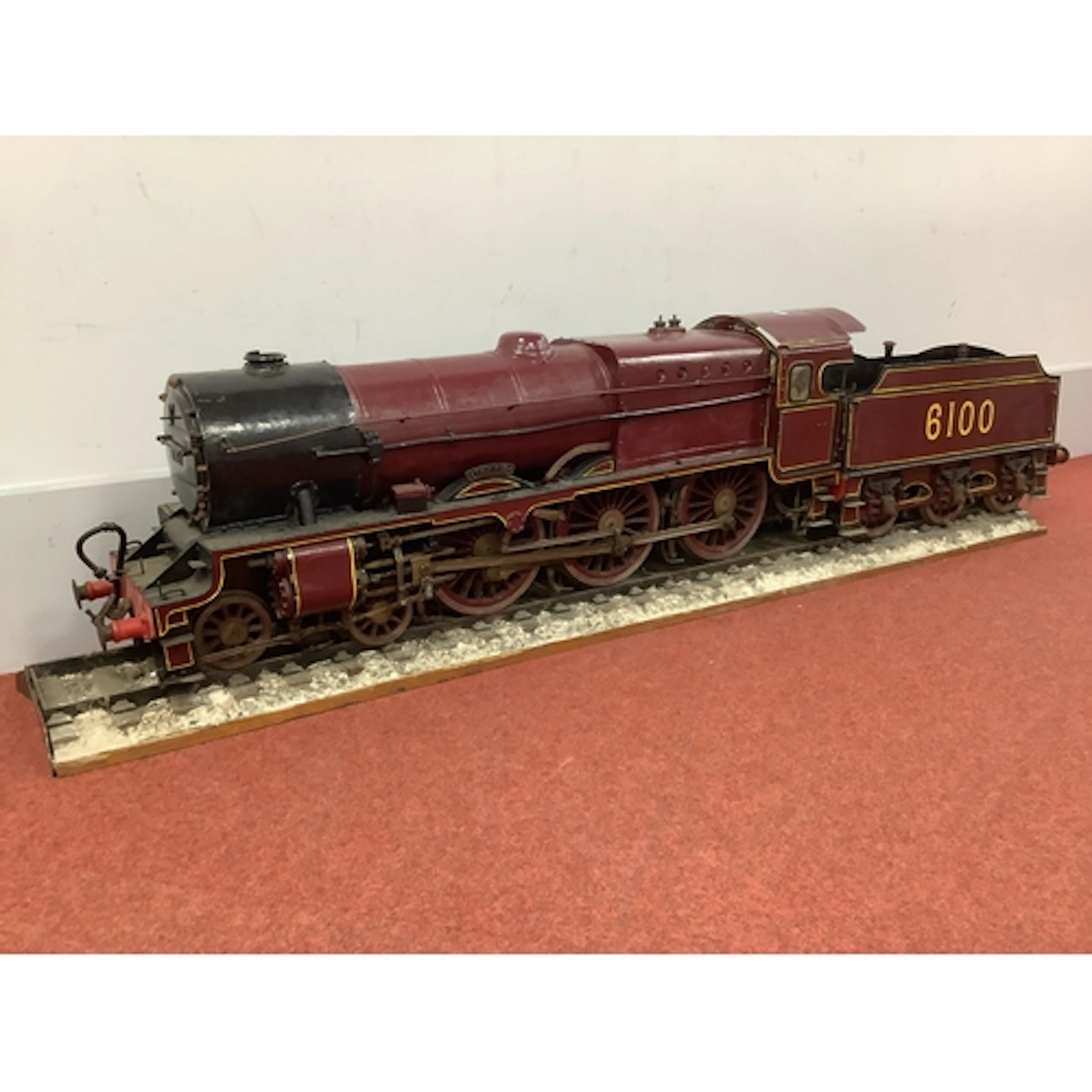 A 5 Inch Gauge Live Steam L.M.S. 4-6-0 Royal Scot Class Tend...