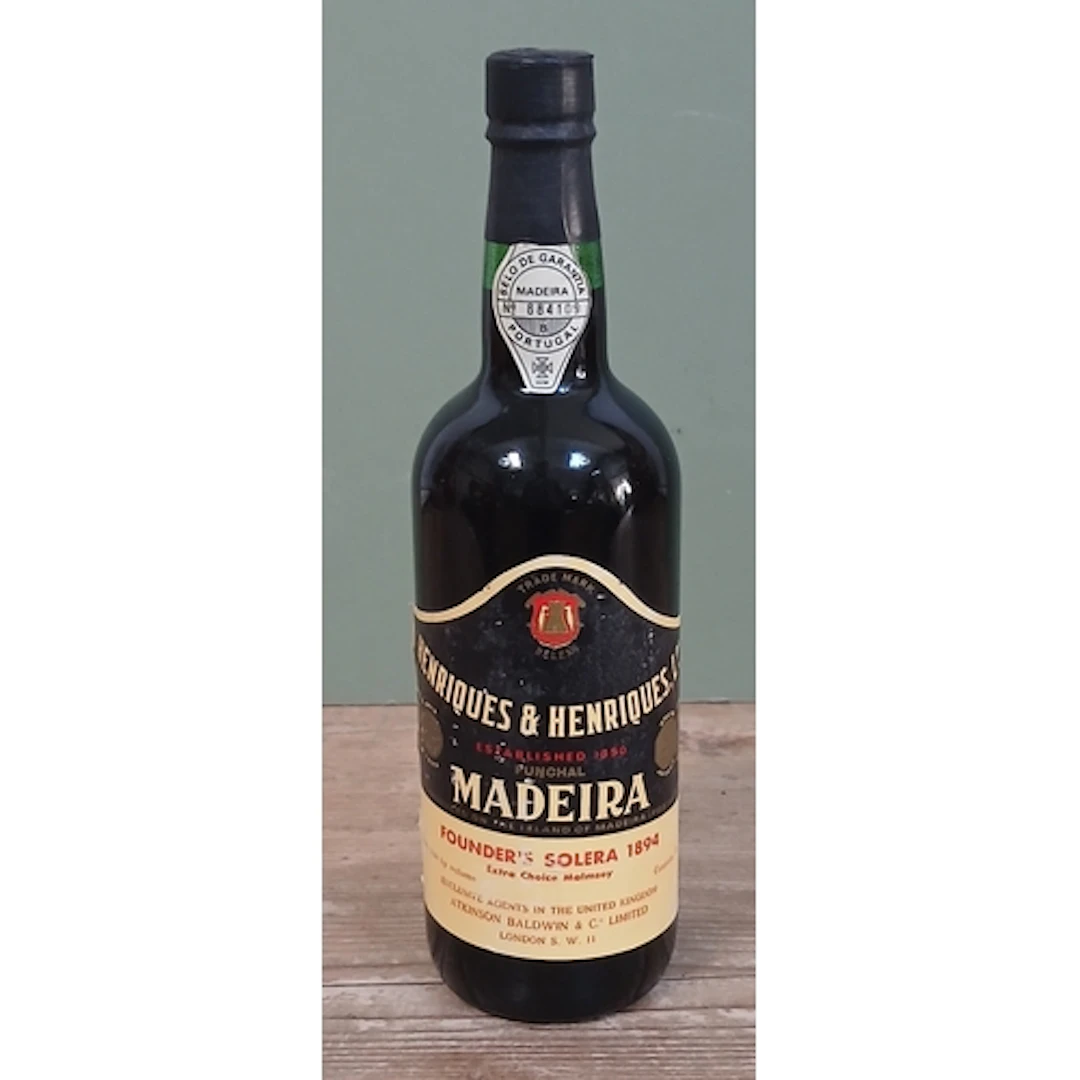Henriques & Henriques Madeira Founder's Solera 1894.