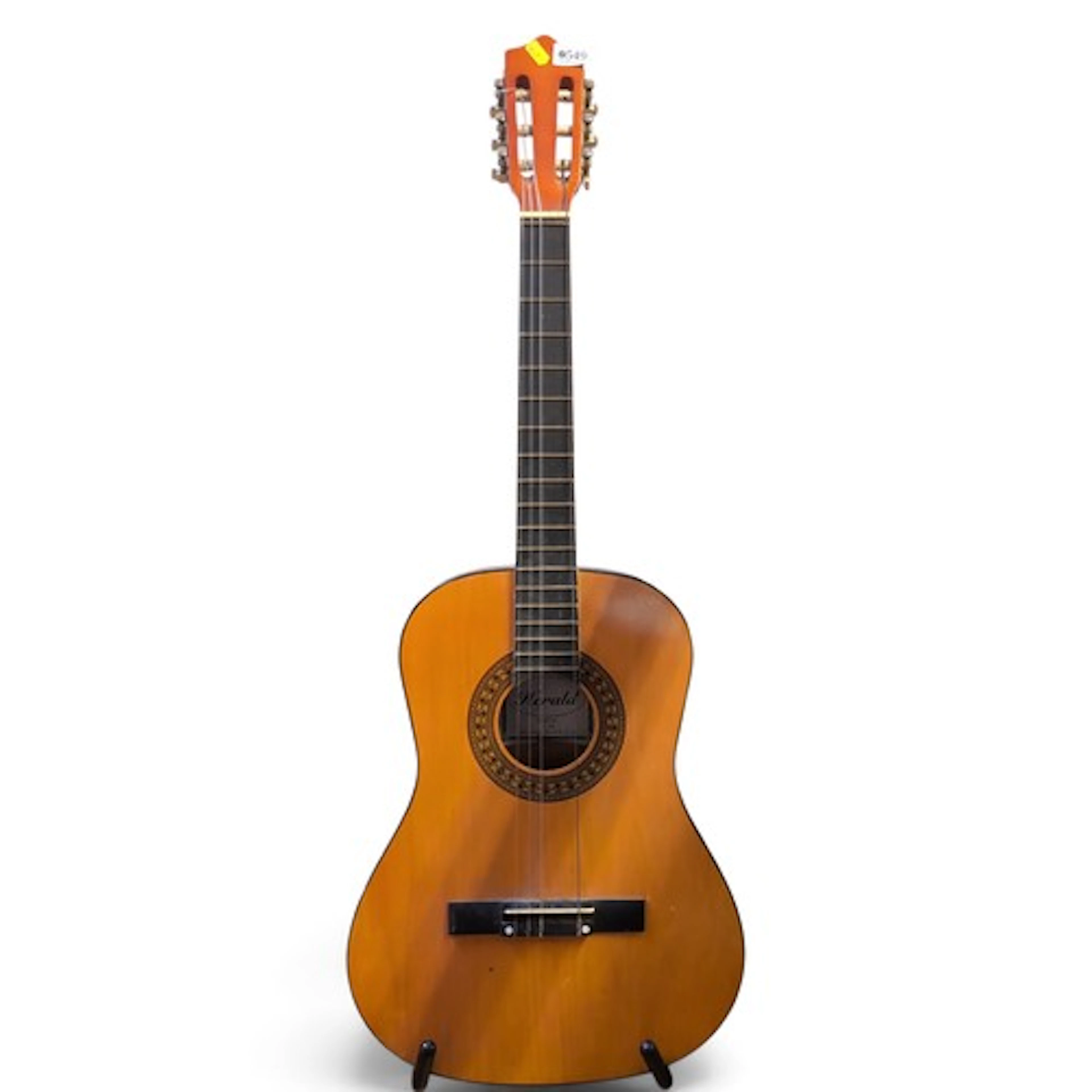 Herald classical guitar, model HL34, with natural-finish sou...