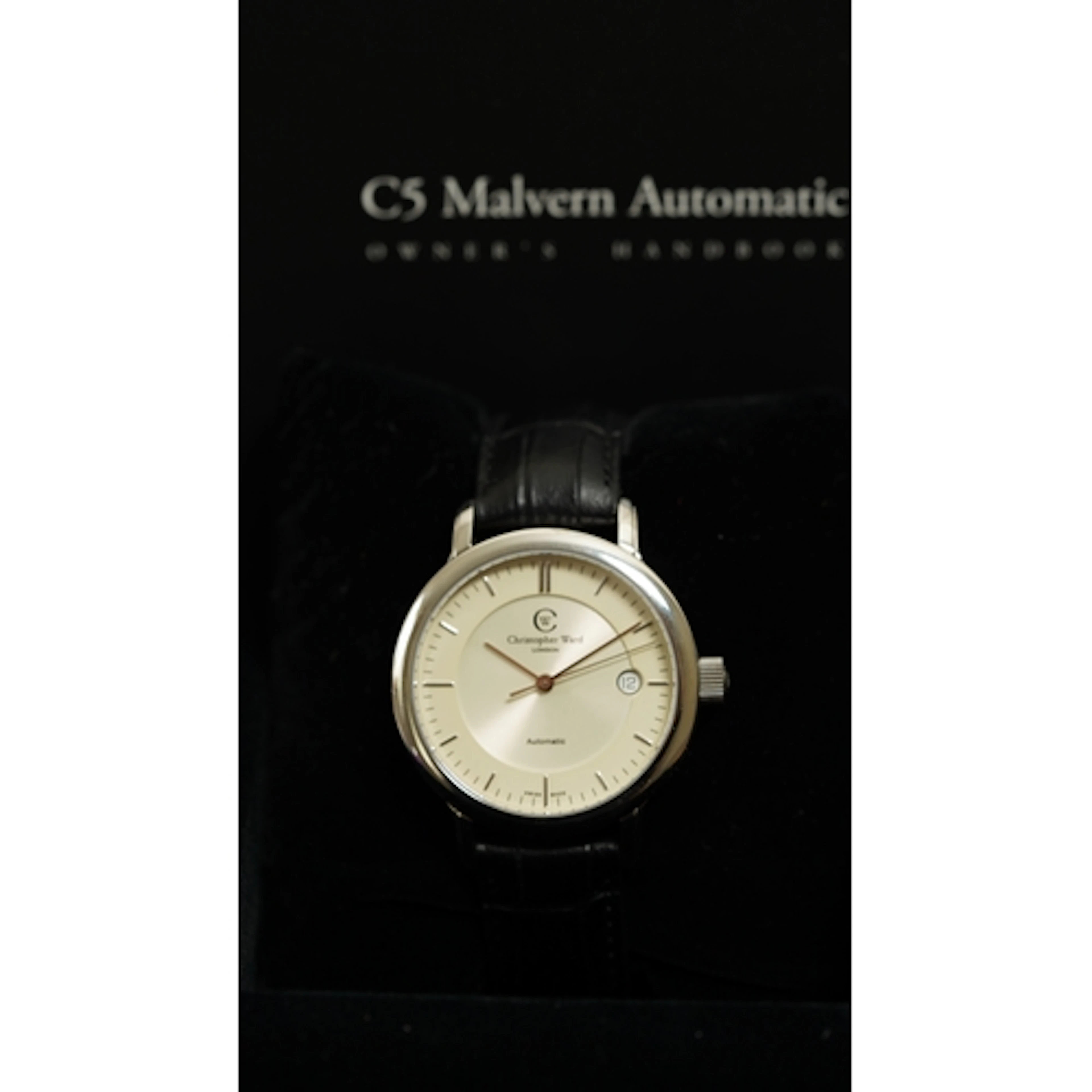 Christopher Ward C5 Malvern automatic in steel. C.2008 Refer...