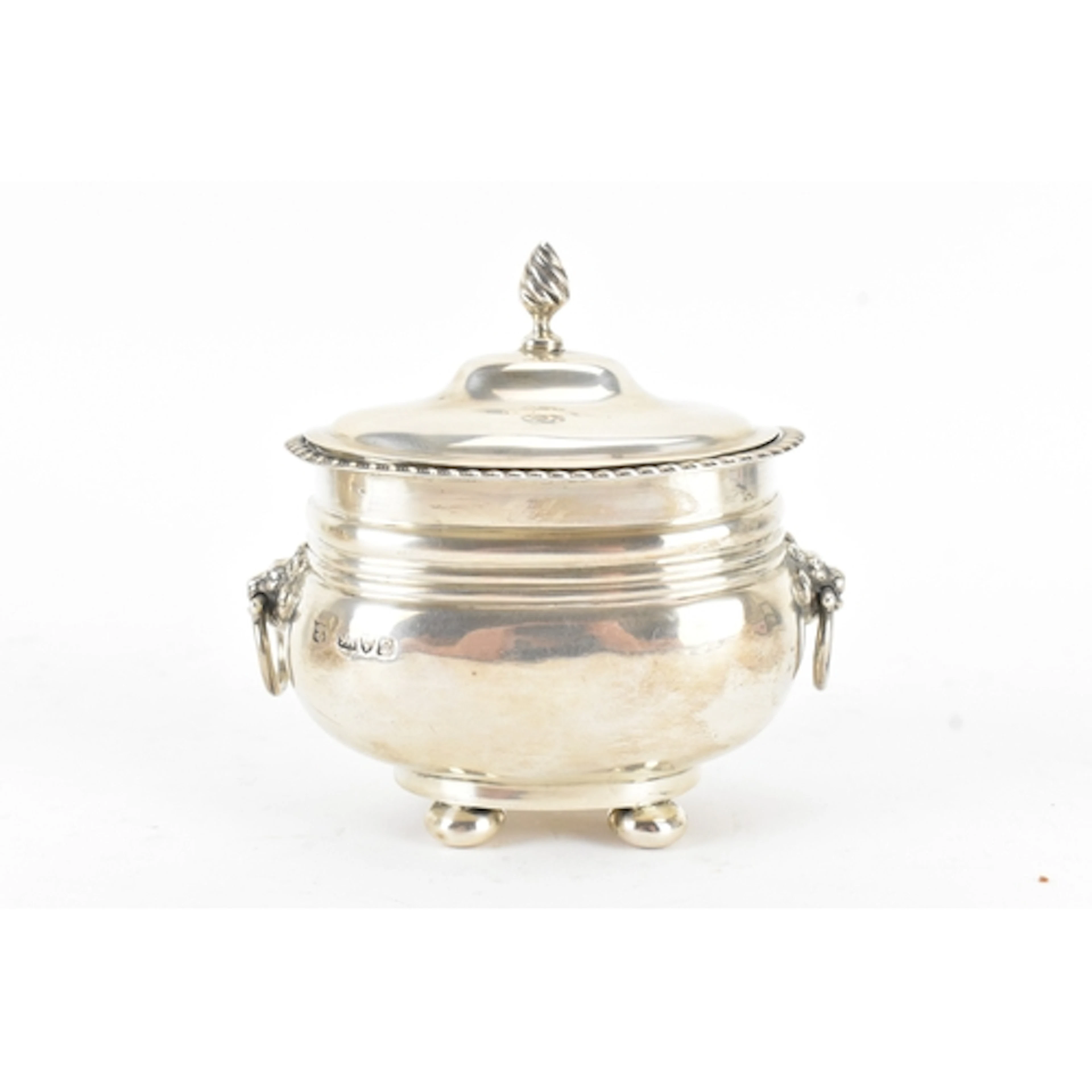 An Edwardian silver tea caddy, by George Nathan & Ridley Hay...