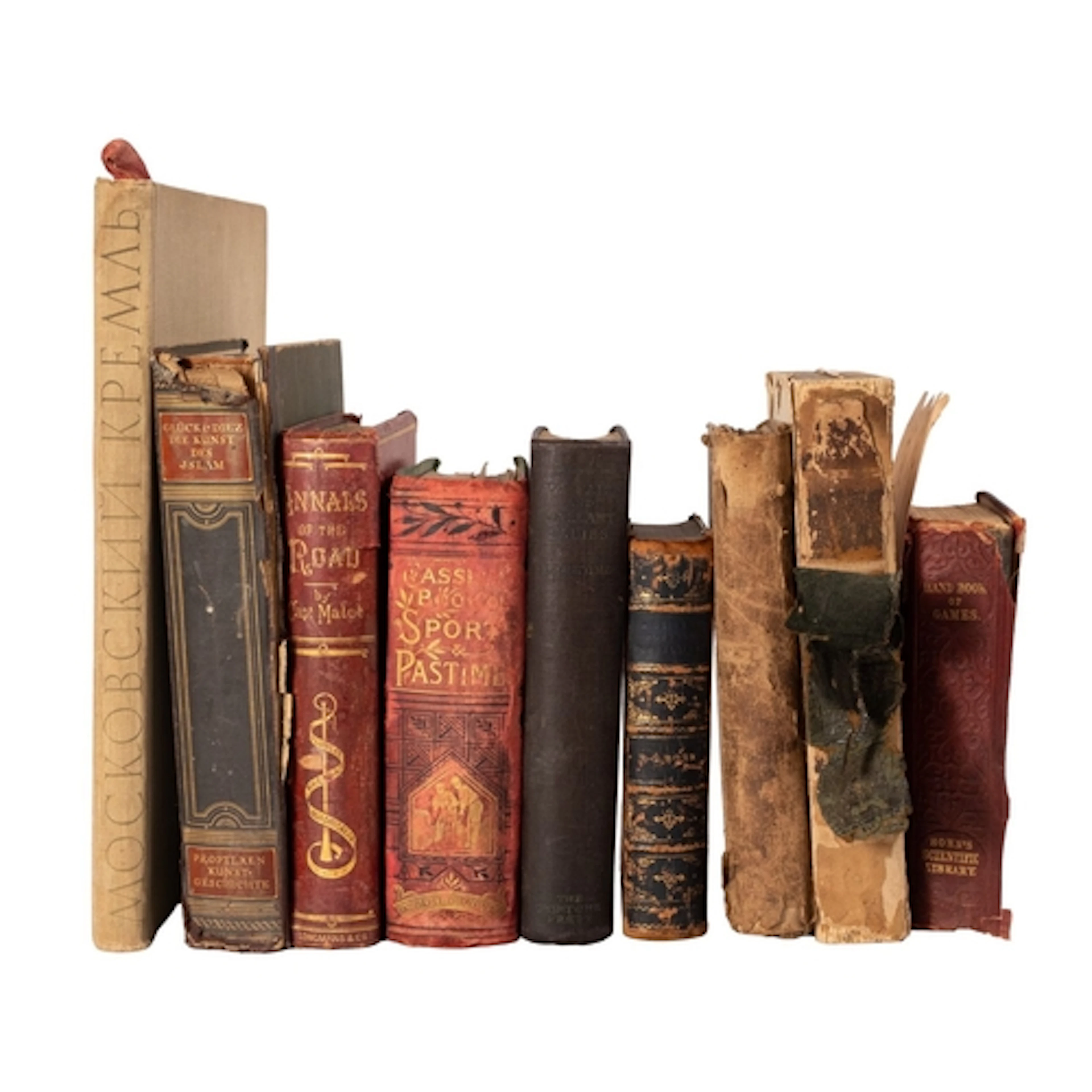 LITERATURE, MISCELLANEOUS. A group of vols., including: MALE...