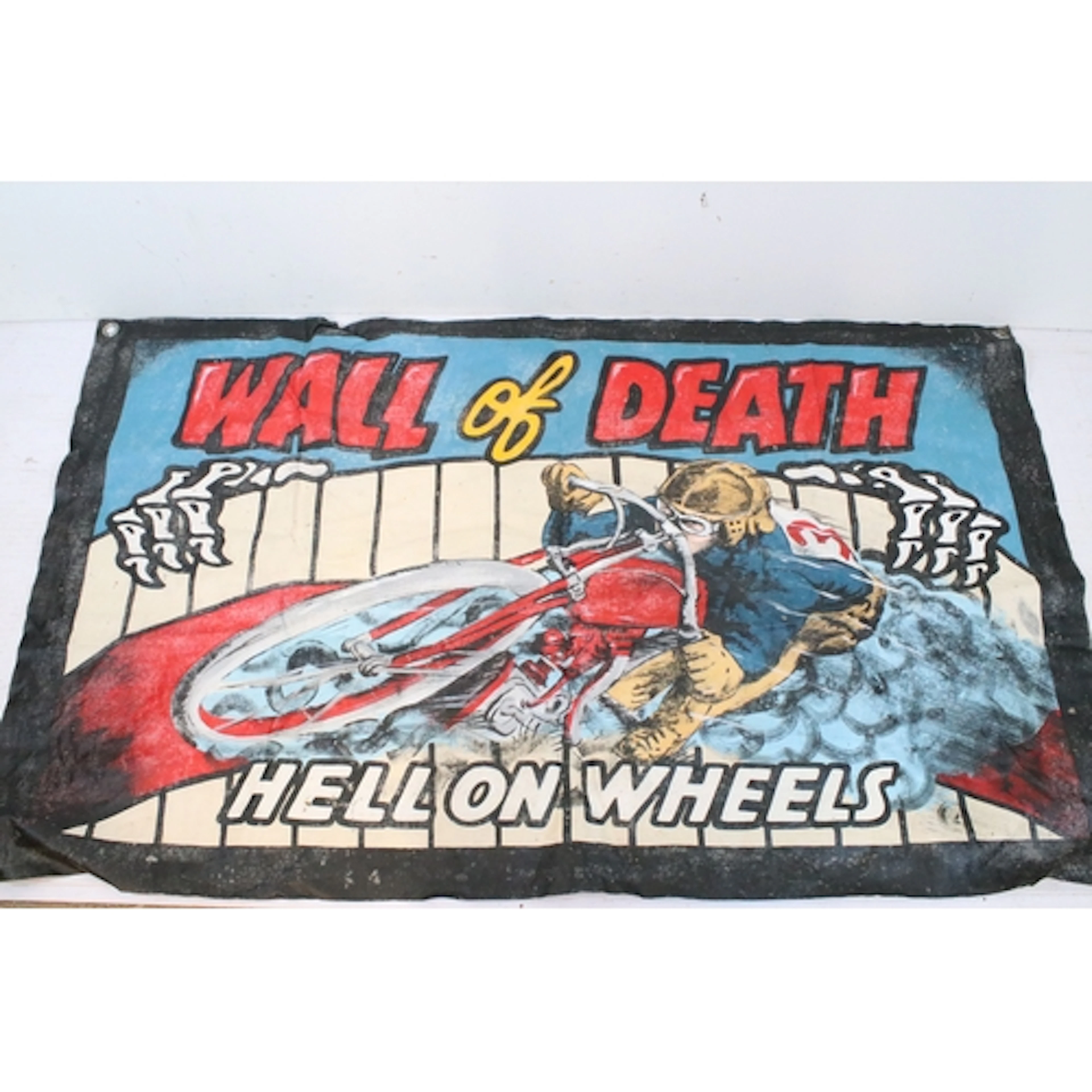 Motorcycle Interest - a hand painted poster for 'Wall of Dea...