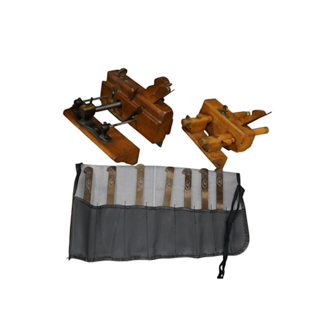 Two woodworking sash fillisters; a Kimberley & Sons patent s...