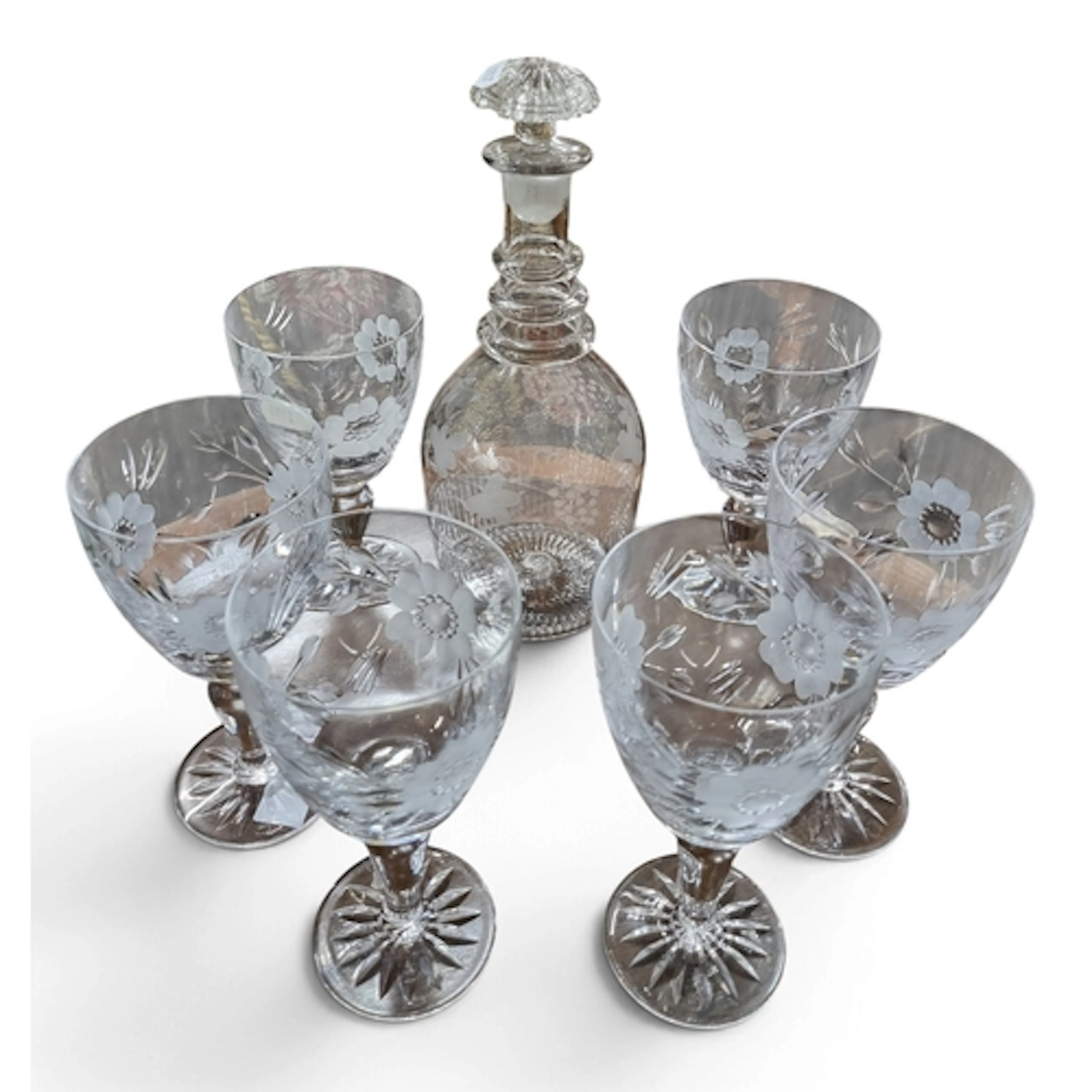 A rare early 19th Century Irish Waterloo Glass Company Cork ...