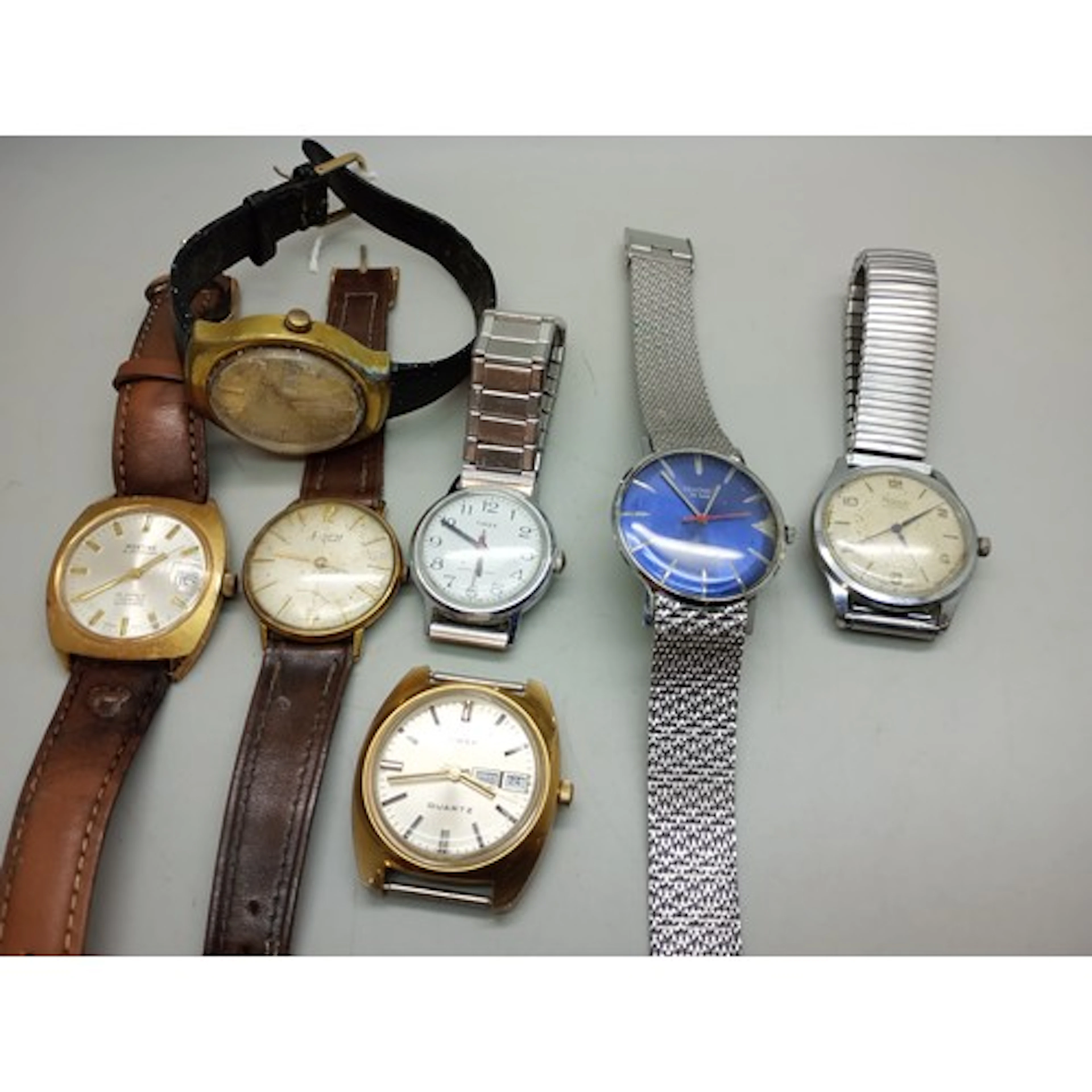 A collection of wristwatches including Montine, Talis, and A...