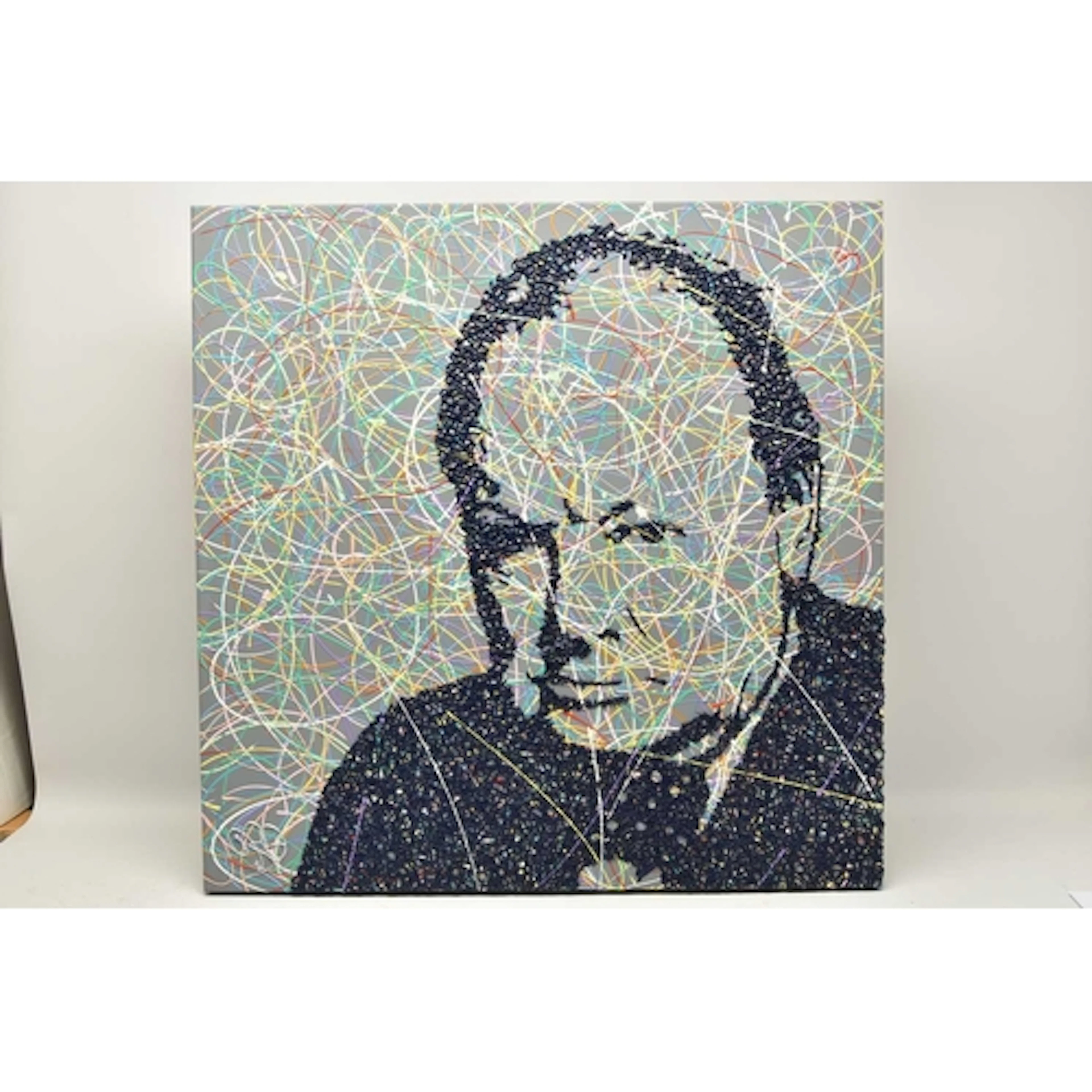 JIM DOWIE (BRITISH CONTEMPORARY) 'MR CHURCHILL', a portrait ...