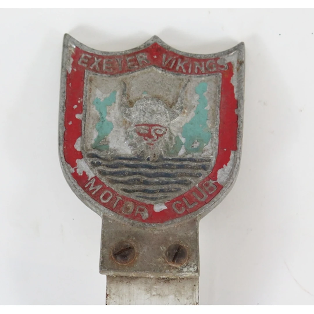 Exeter Vikings Motor Club Car grille badge