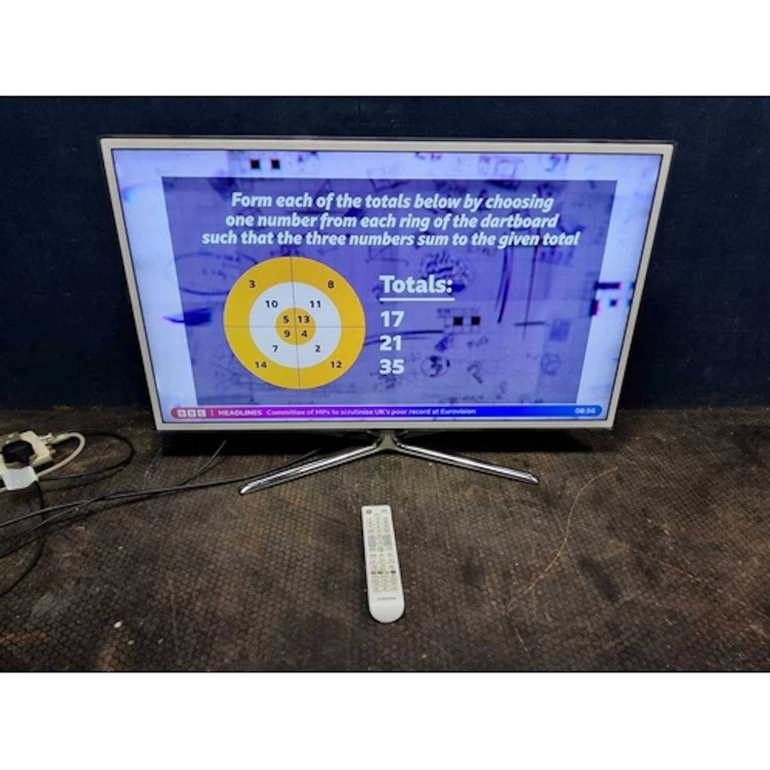 A SAMSUNG UE37ES6710 37in TV with remote (PAT pass and worki...