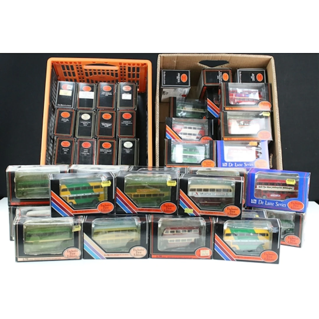 61 Boxed EFE Exclusive First Editions diecast model buses to...