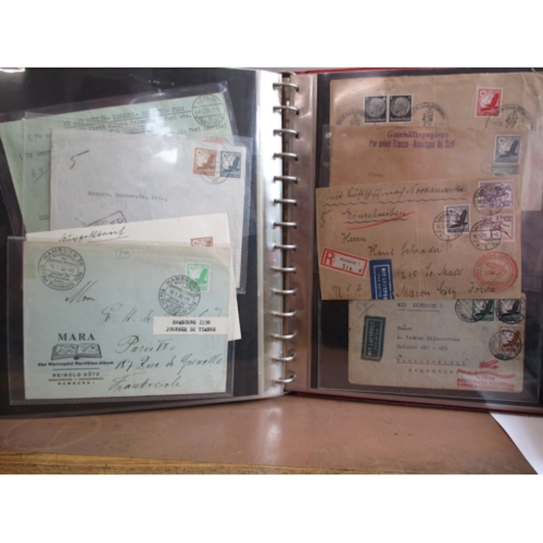 A collection of middle to modern period world air mail cover...