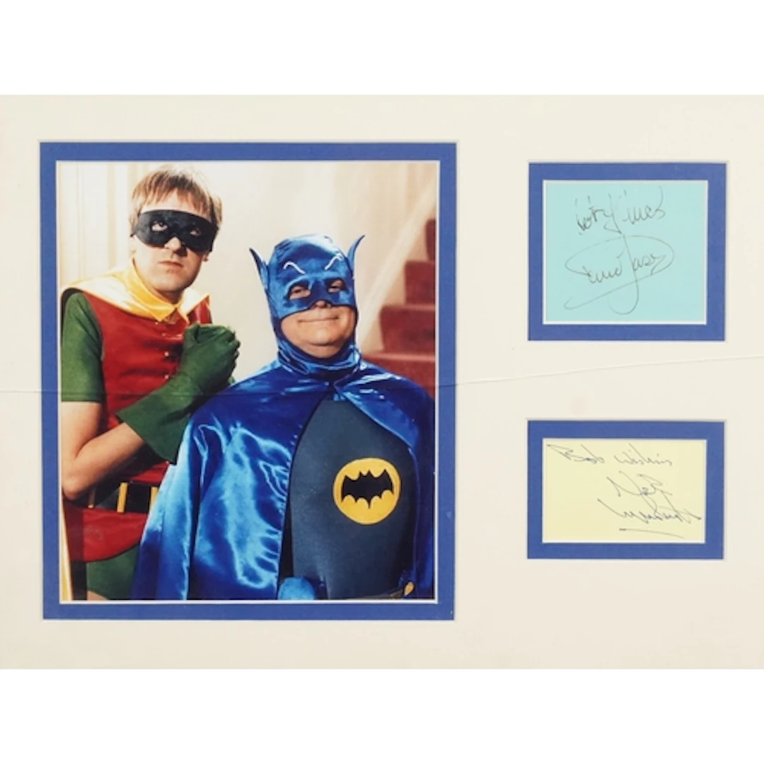 Photograph of Only Fools & Horses characters Del Boy and Rod...