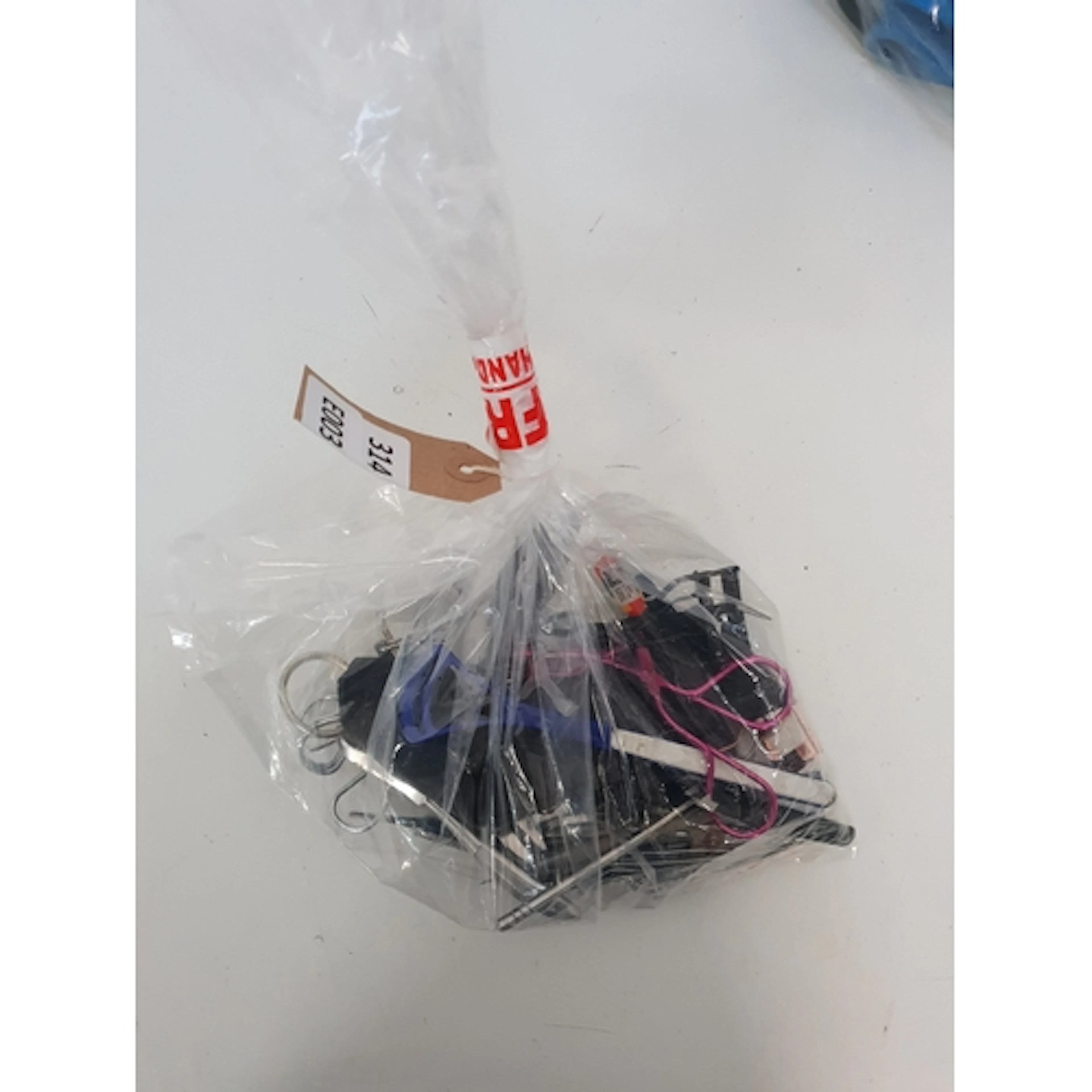 ONE BAG OF MANICURE & PEDICURE ITEMS