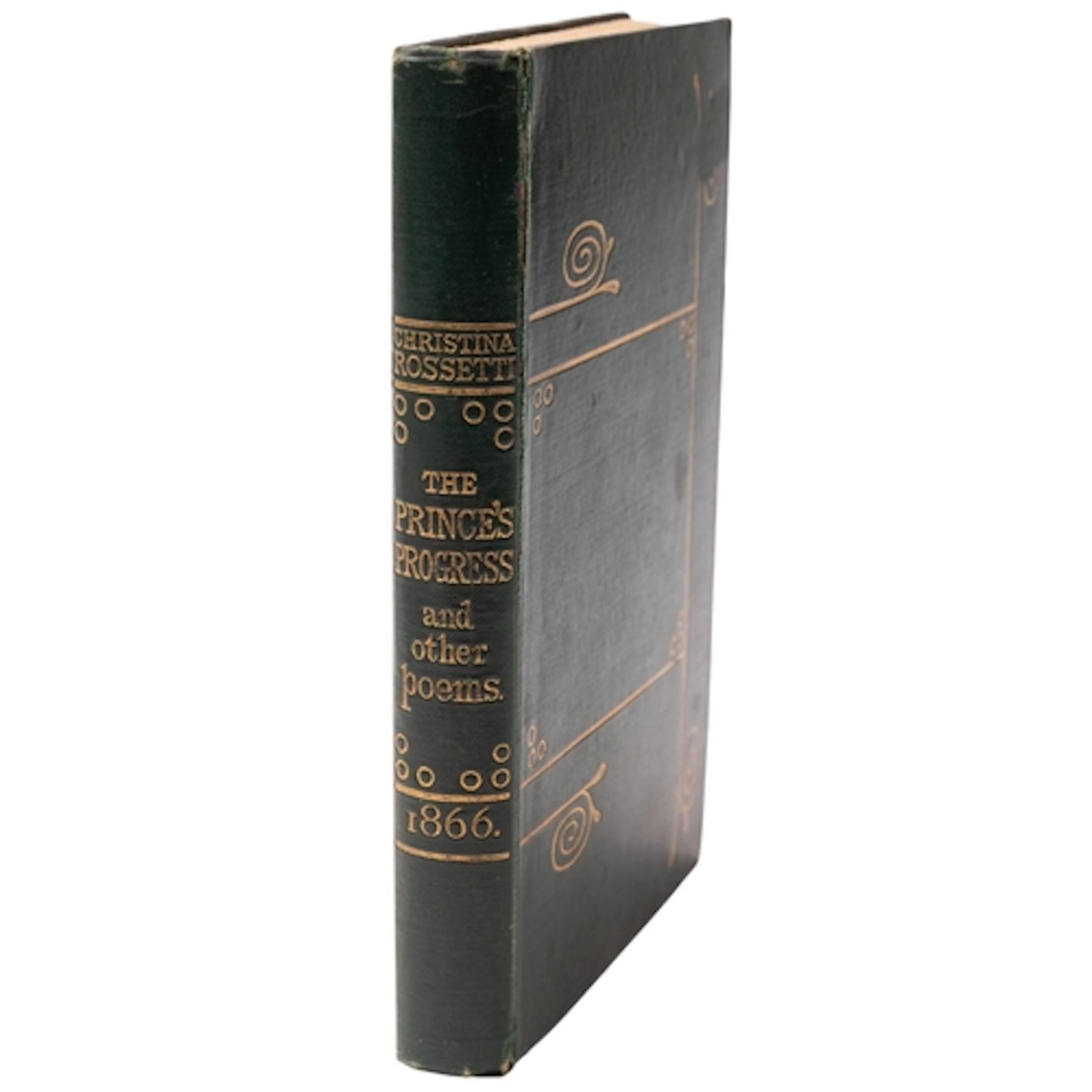 ROSSETTI, Christina. The Prince's Progress and Other Poems, ...