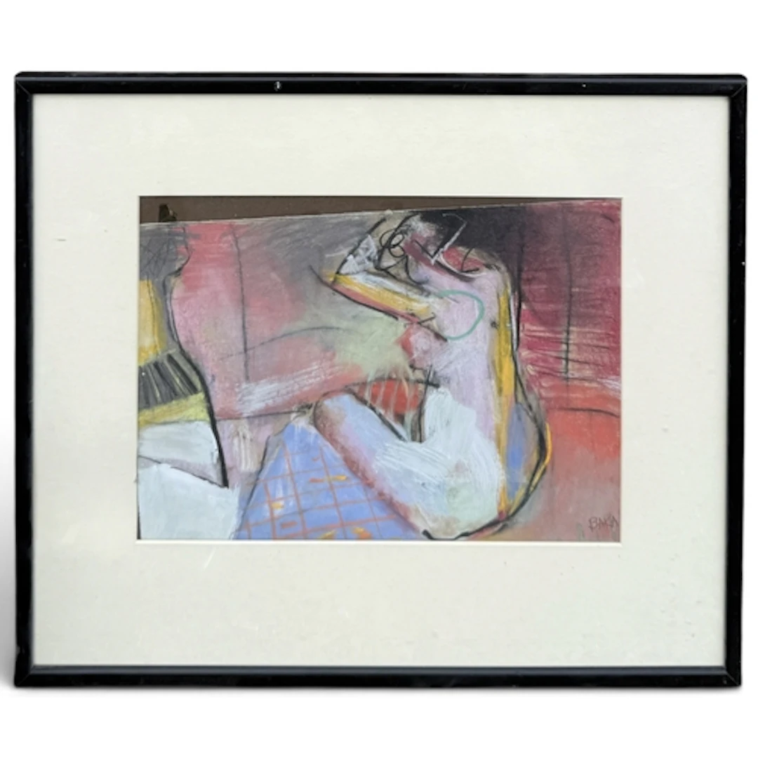 ATTRIBUTED TO PETER BAKA (AUSTRALIAN B.1957): NUDE FIGURE Pa...