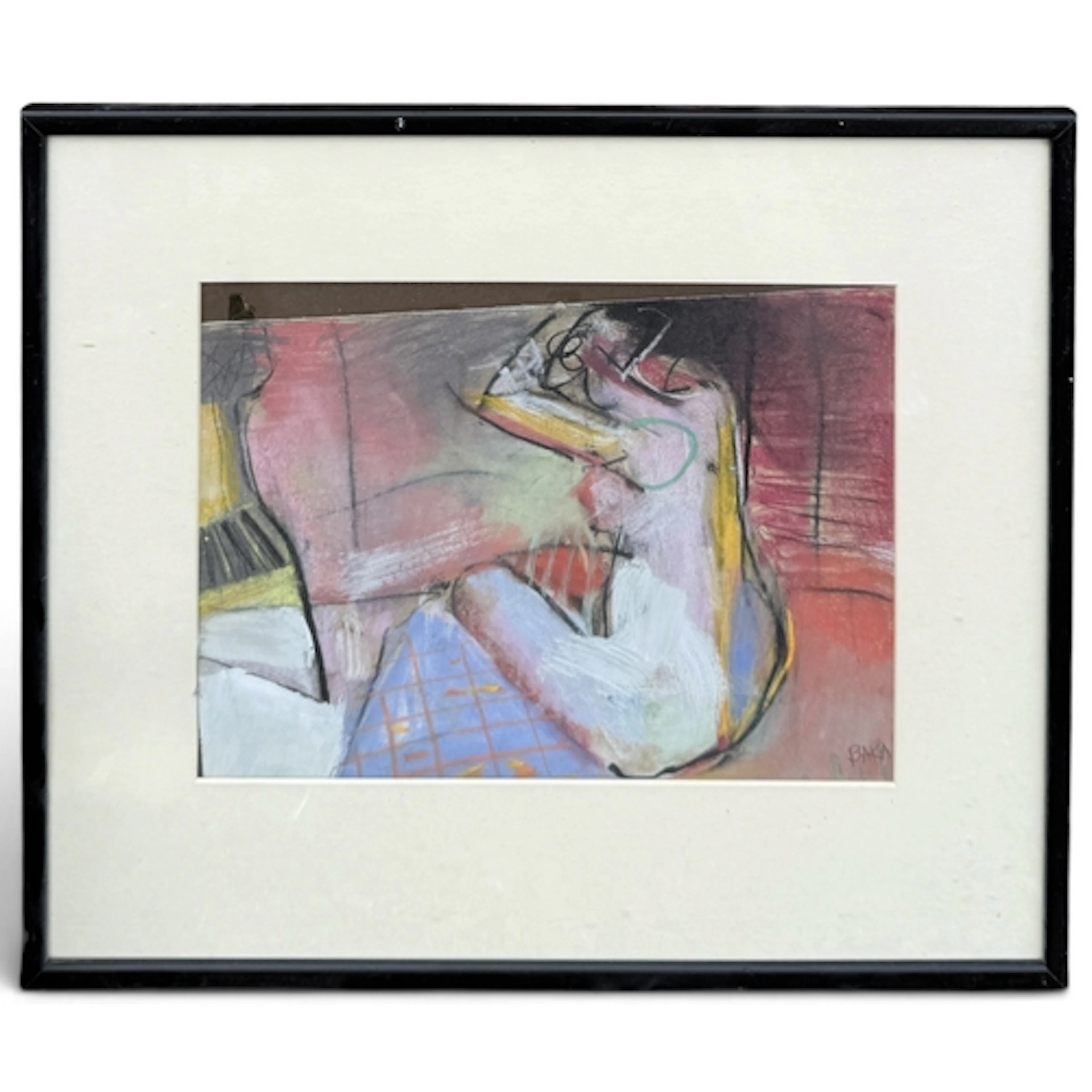 ATTRIBUTED TO PETER BAKA (AUSTRALIAN B.1957): NUDE FIGURE Pa...
