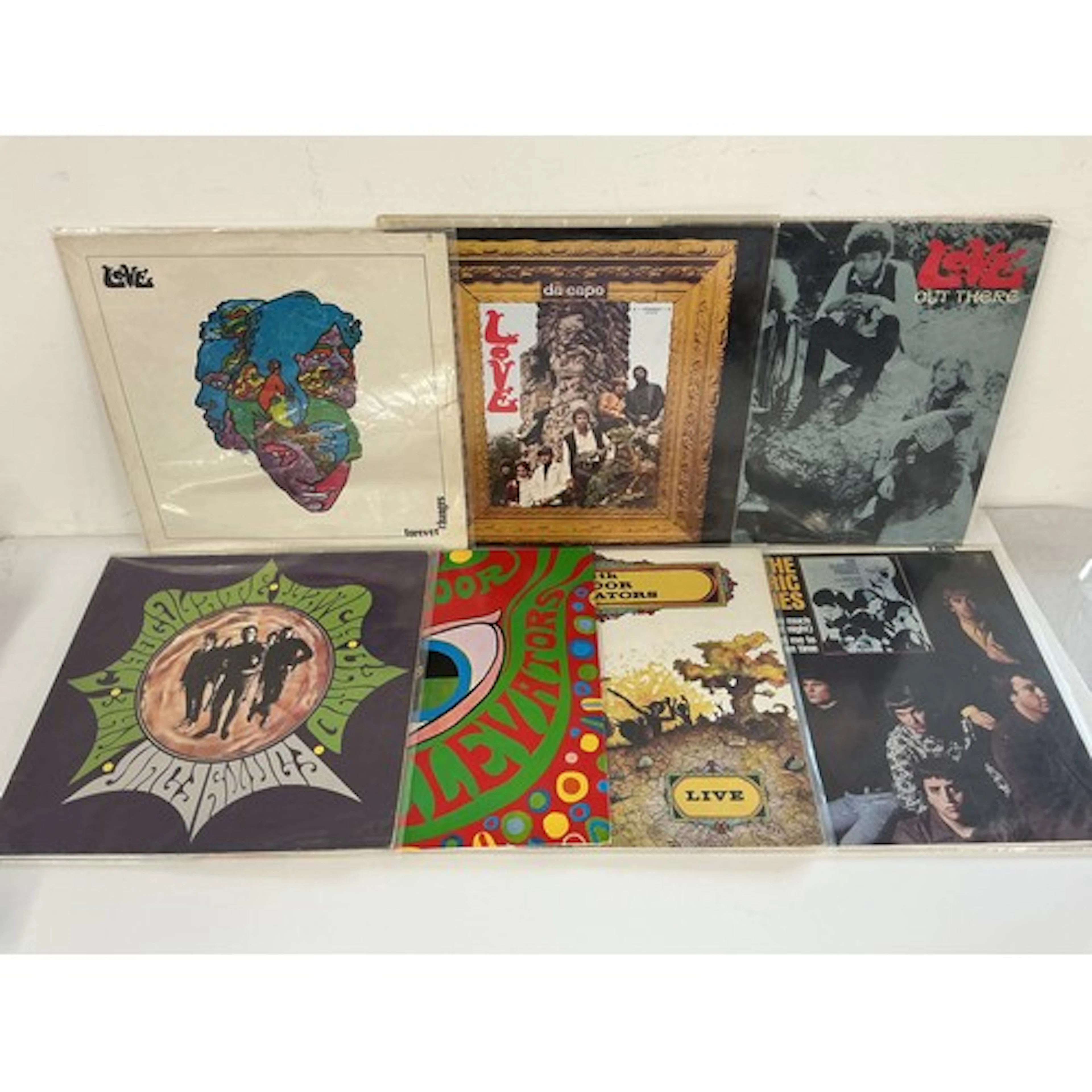 Seven psych rock reissue LPs including some 180g pressings b...