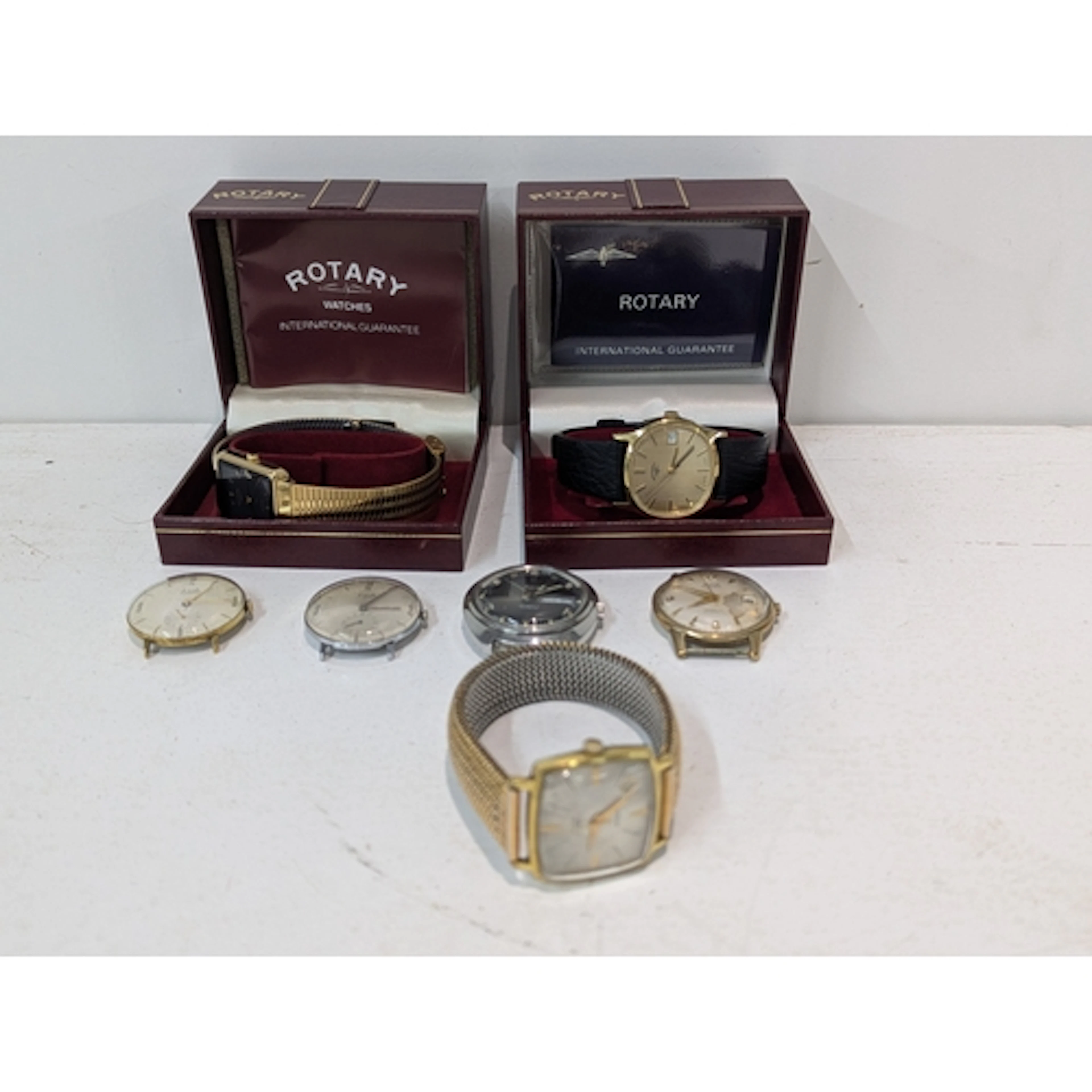 Gents wristwatches to include four Avia watch faces and Avia...