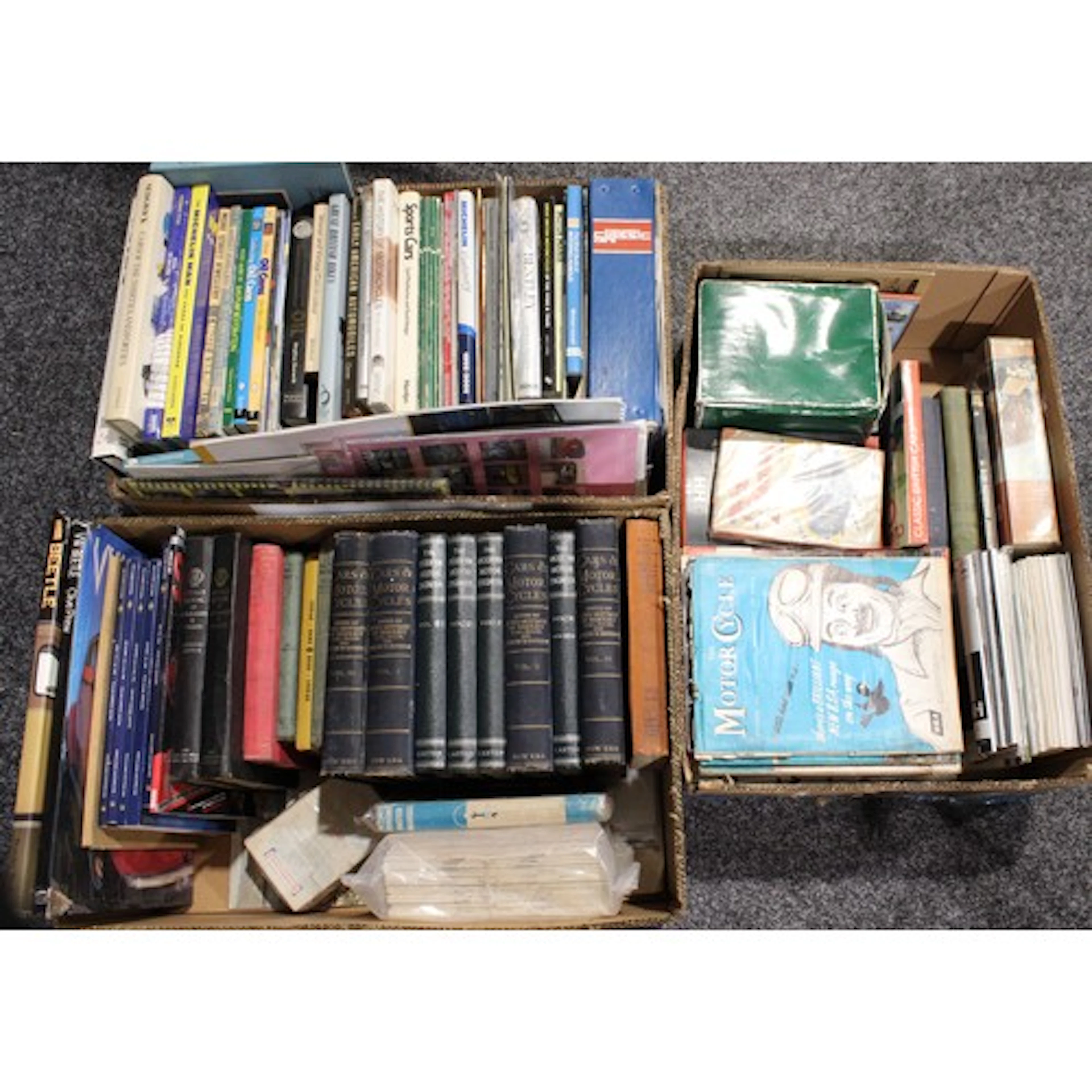 Books - Motoring Interest - a collection of motoring related...