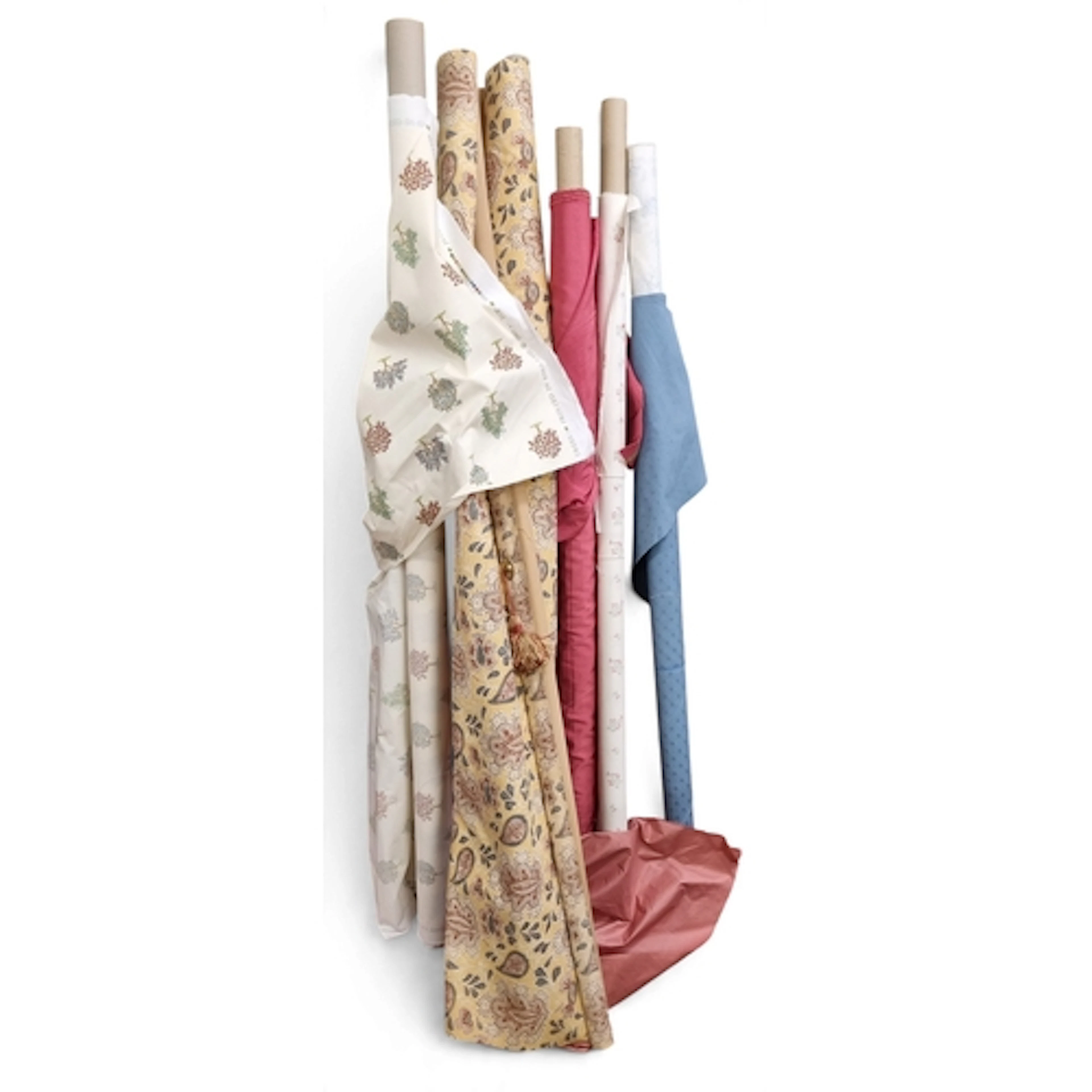 A good quantity of part rolls of Fabric.
