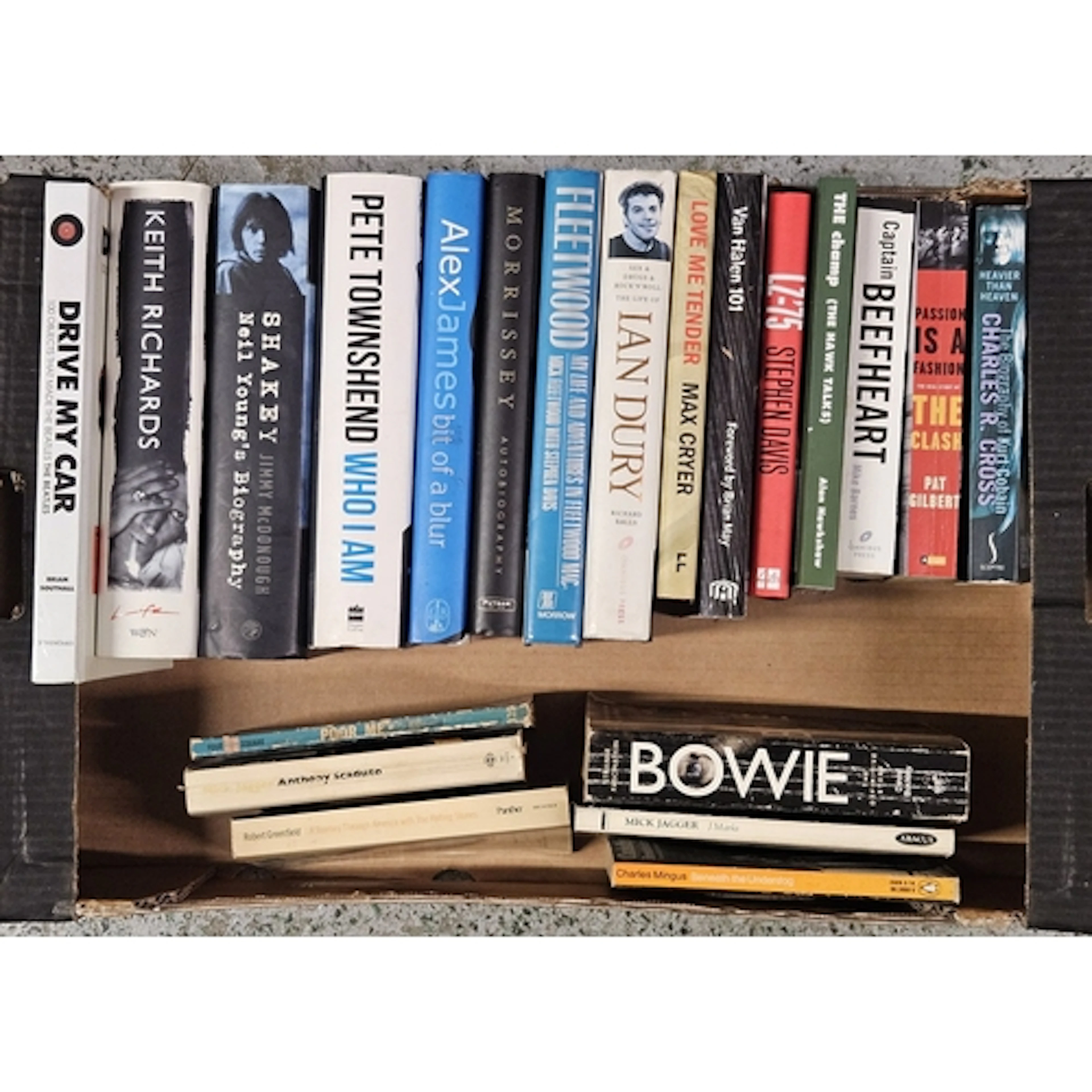 Non Fiction Music Books, mainly biogs/auto biogs incl. Pete ...