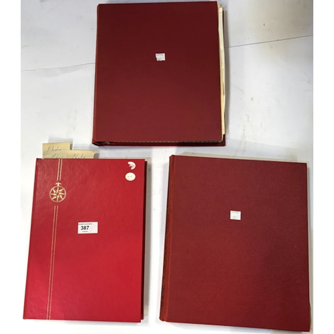2 stock books of world stamps and an album of GB first day c...