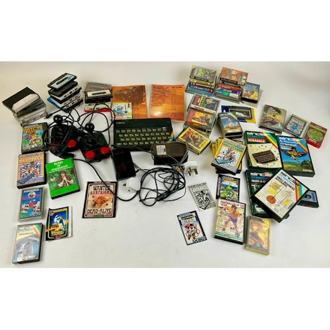 Retro Computer Gaming and Technology - a Sinclair ZX Spectru...