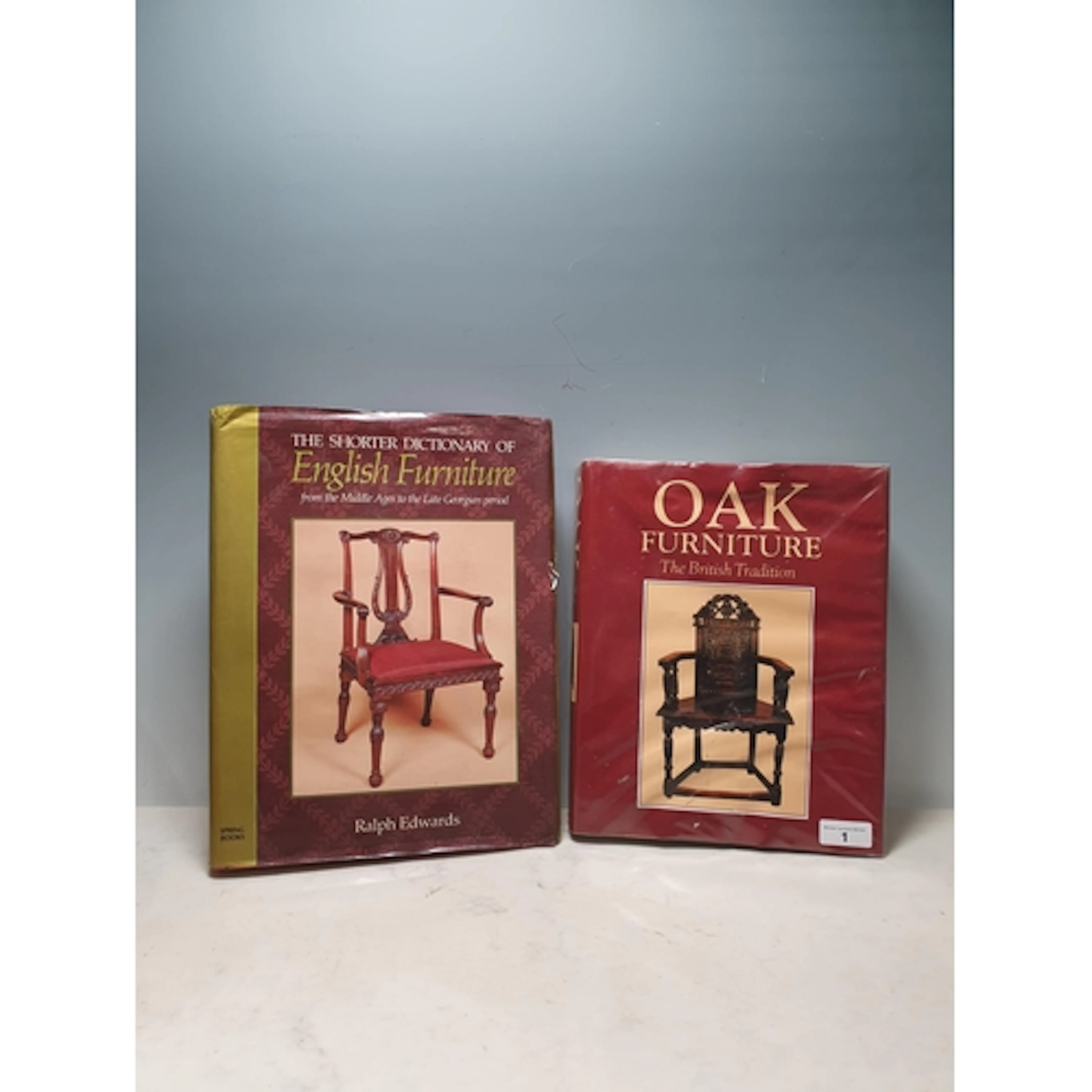 Two books on antique furniture 'Oak furniture the british tr...