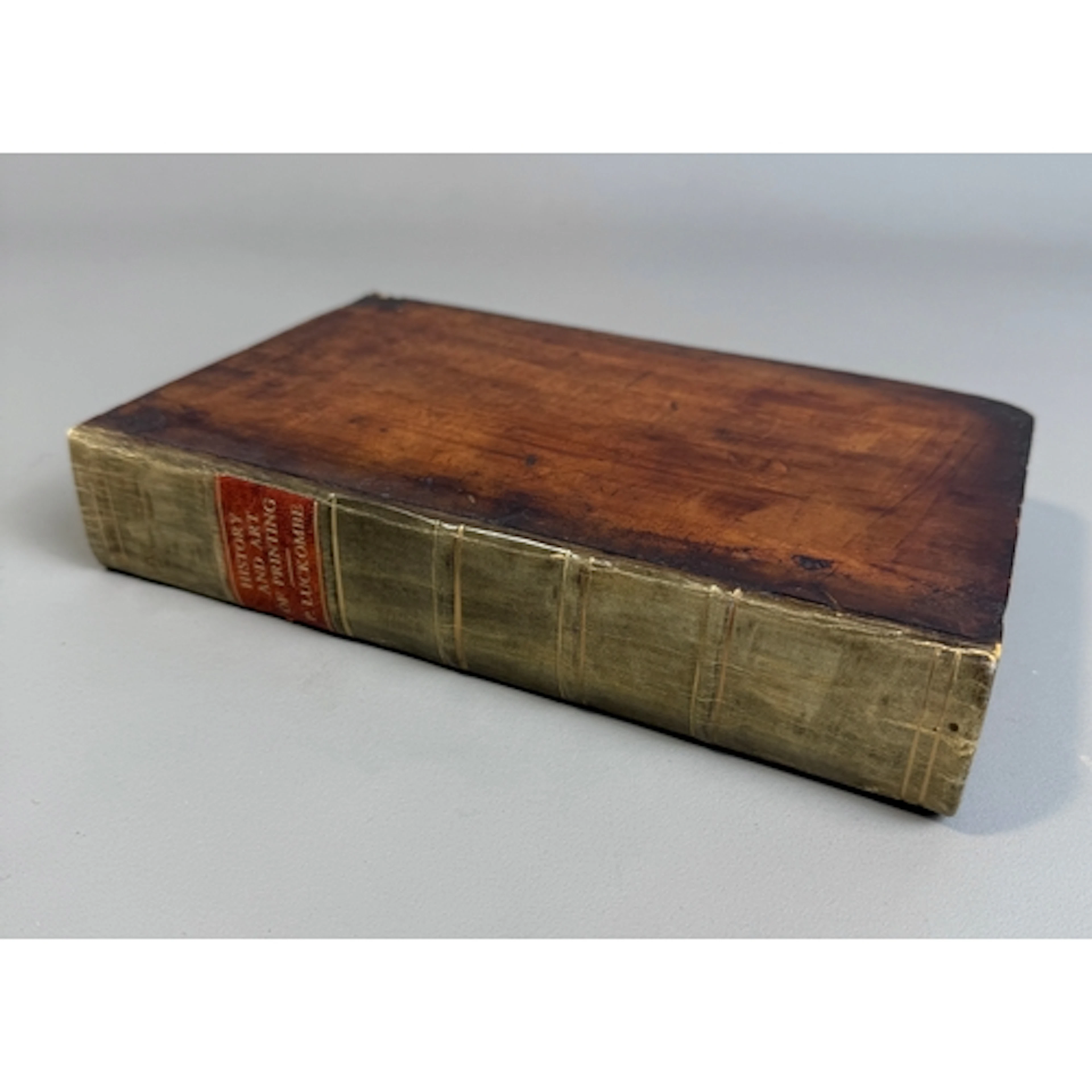 Luckombe (P): The History and Art of Printing in two parts -...