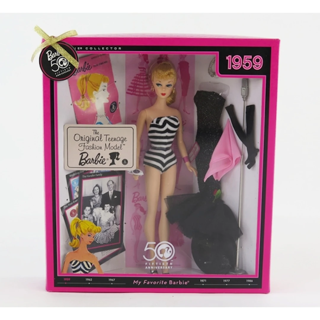 Barbie The Original Teenage Fashion Model 1959 Replica 50th ...