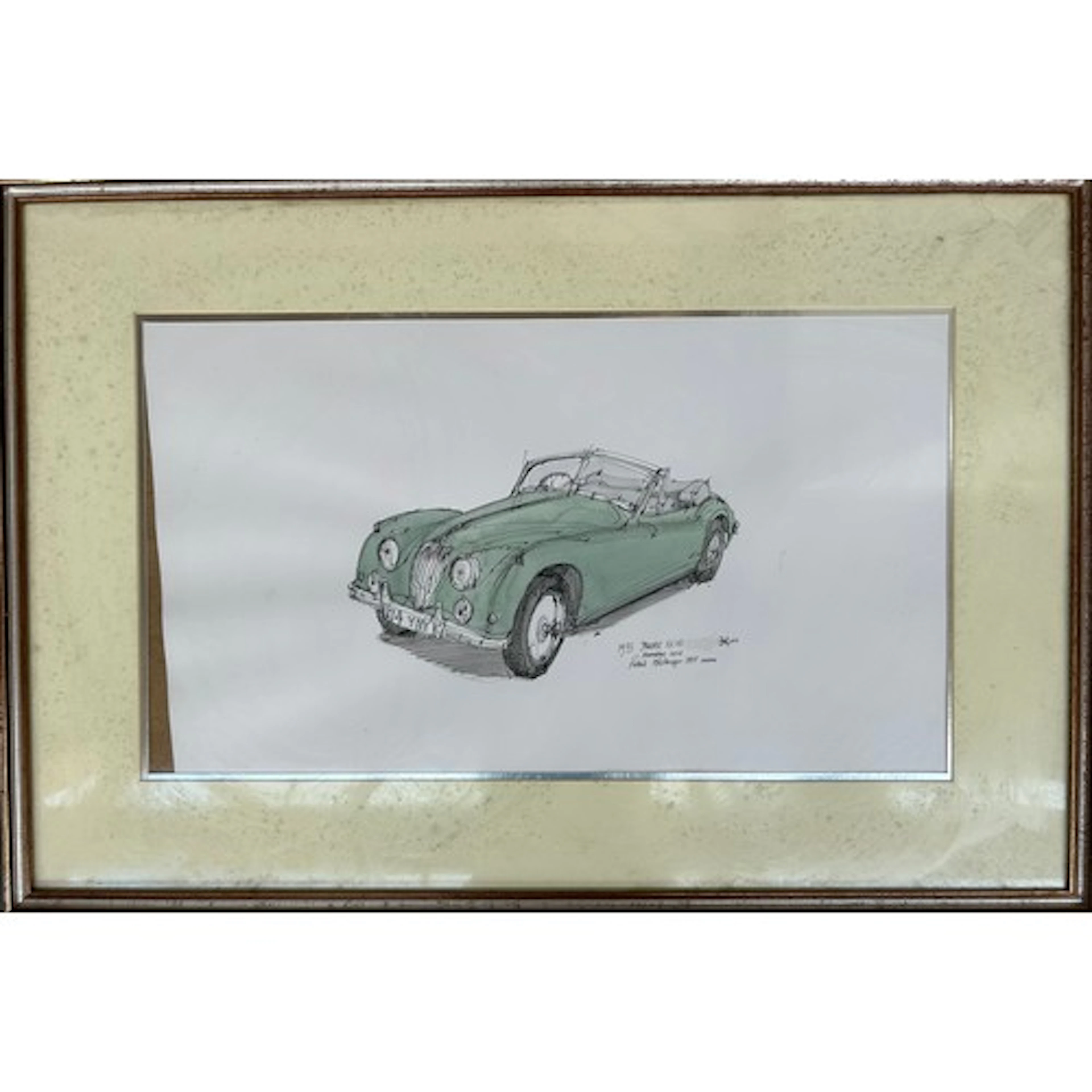 Robbie MacGregor (b. 1955), A set of nine pen and watercolou...