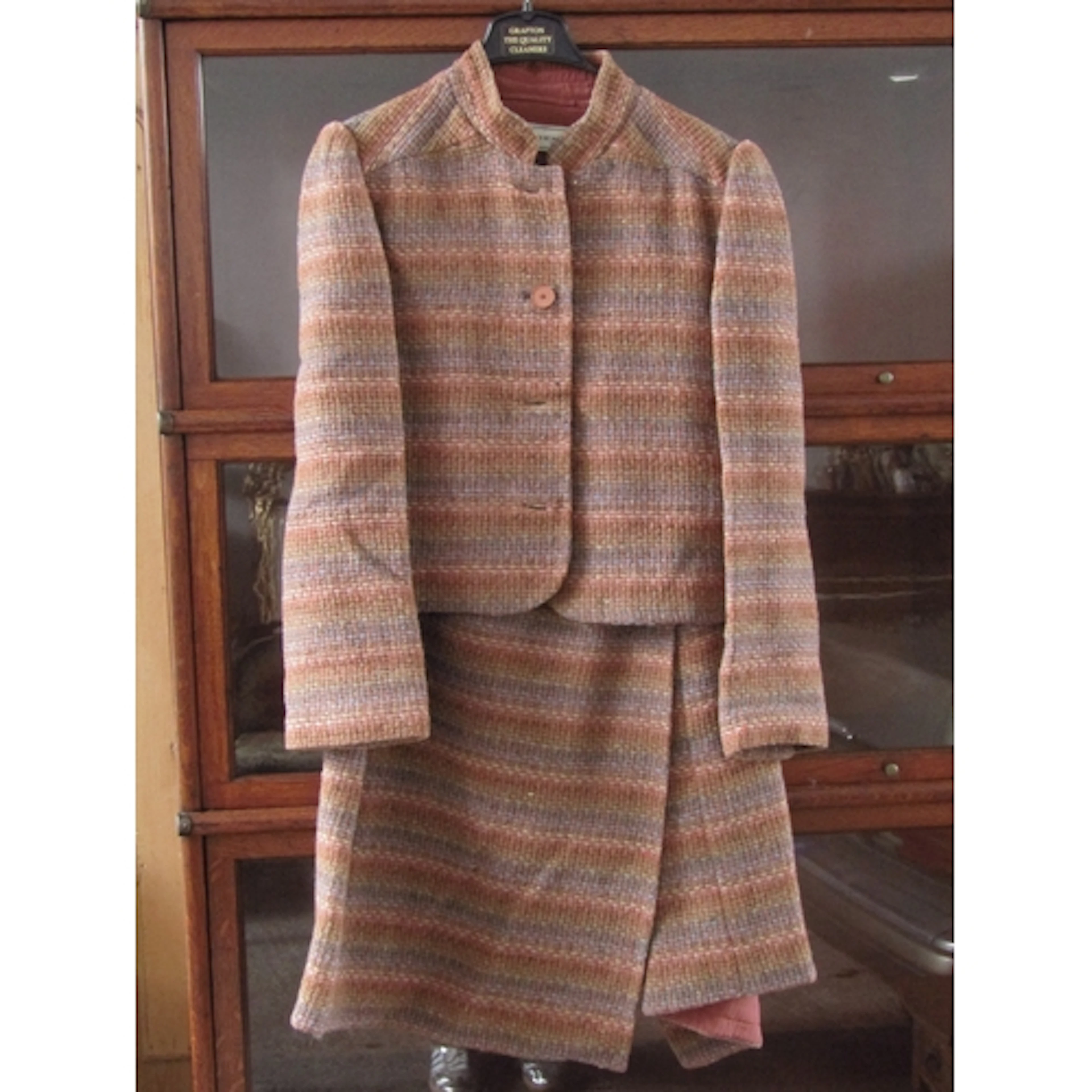 Ib Jorgensen Couture Irish Tweed Suit Good Original Conditio...