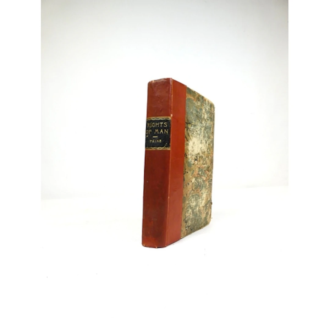 PAINE THOMAS. Rights of Man, 7th ed., 1791 bound ...