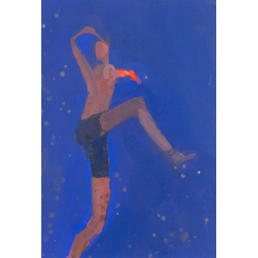 § John MILLER (1931-2002) Dancer Gouache, stamp signed, furt...