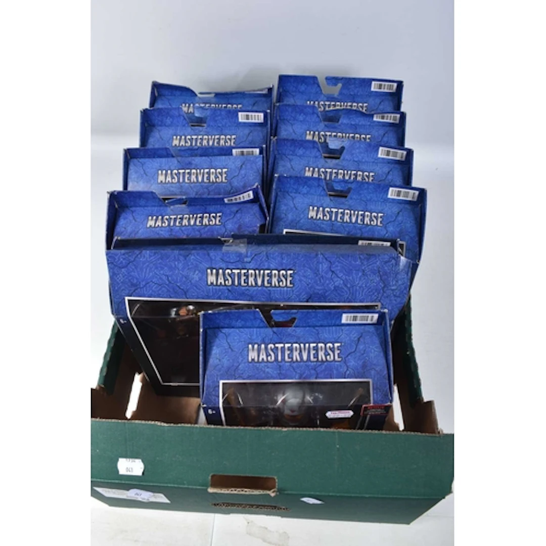 TEN BOXED MATTEL MASTERVERSE MASTERS OF THE UNIVERSE FIGURES...