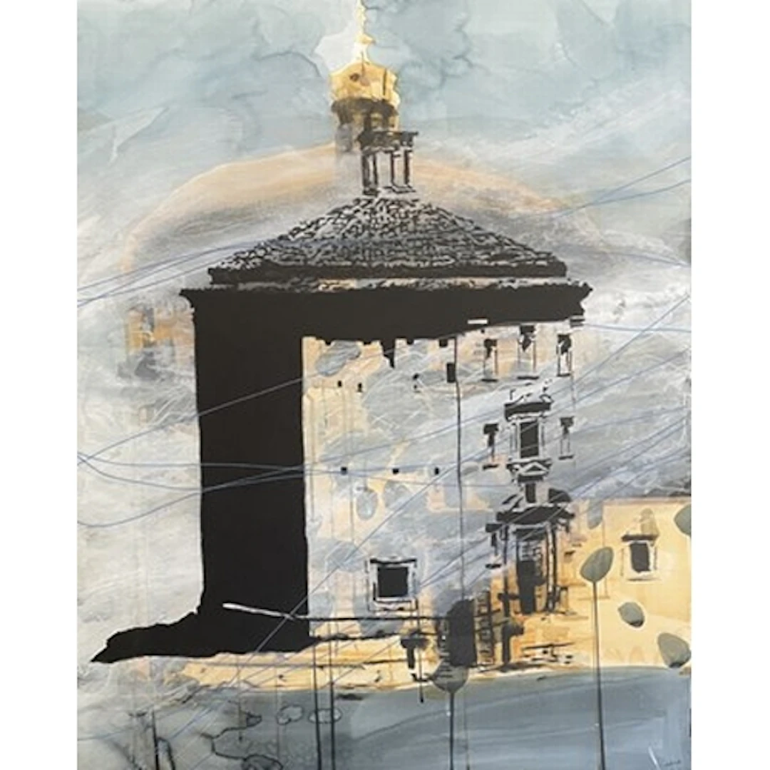 Sara Dudman RWA (British, Contemporary) Farfalle (Chiesa del...