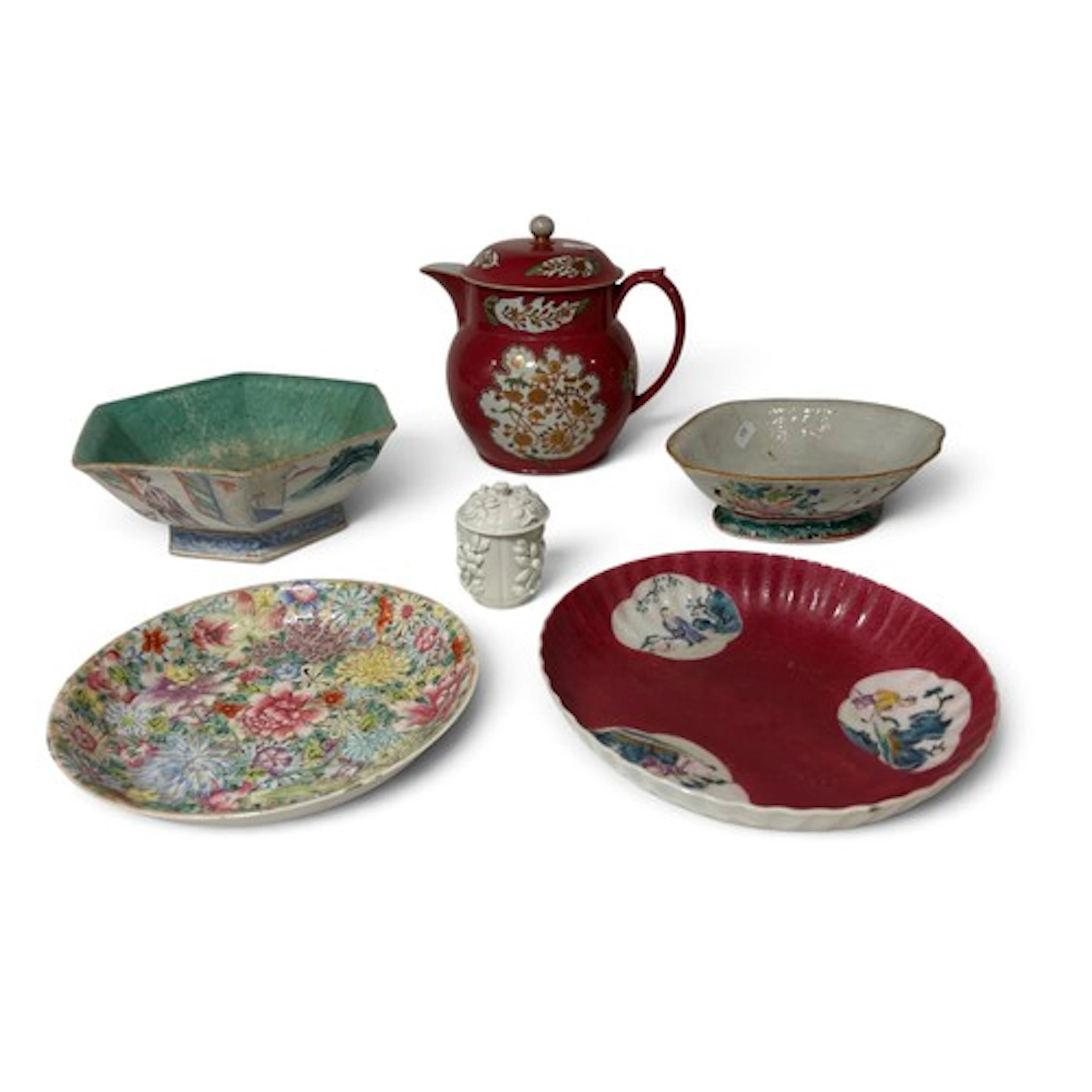 A small collection of 19th century and later Chinese and Eur...
