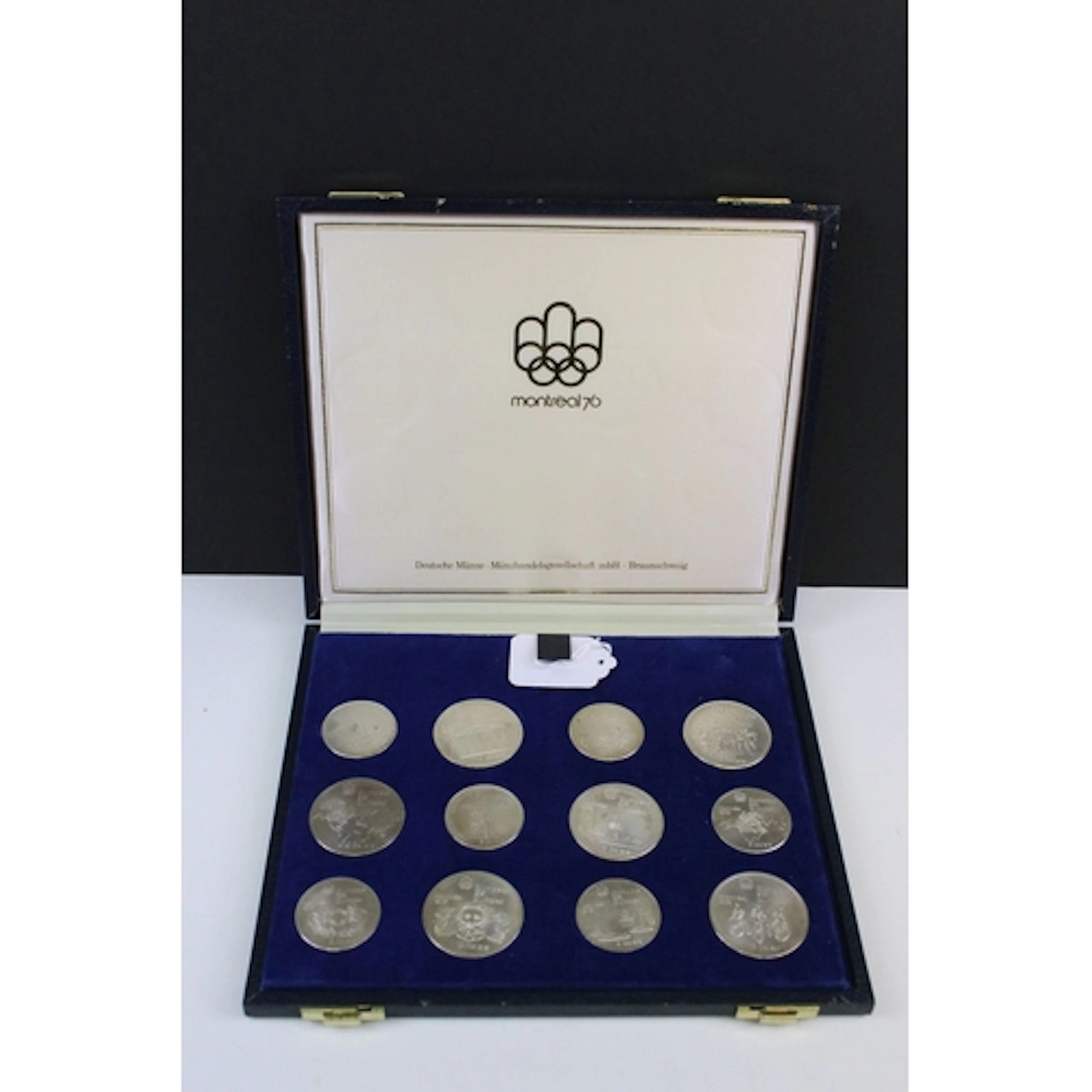 A Complete 1976 Canadian Montreal Olympic Games Silver coin ...