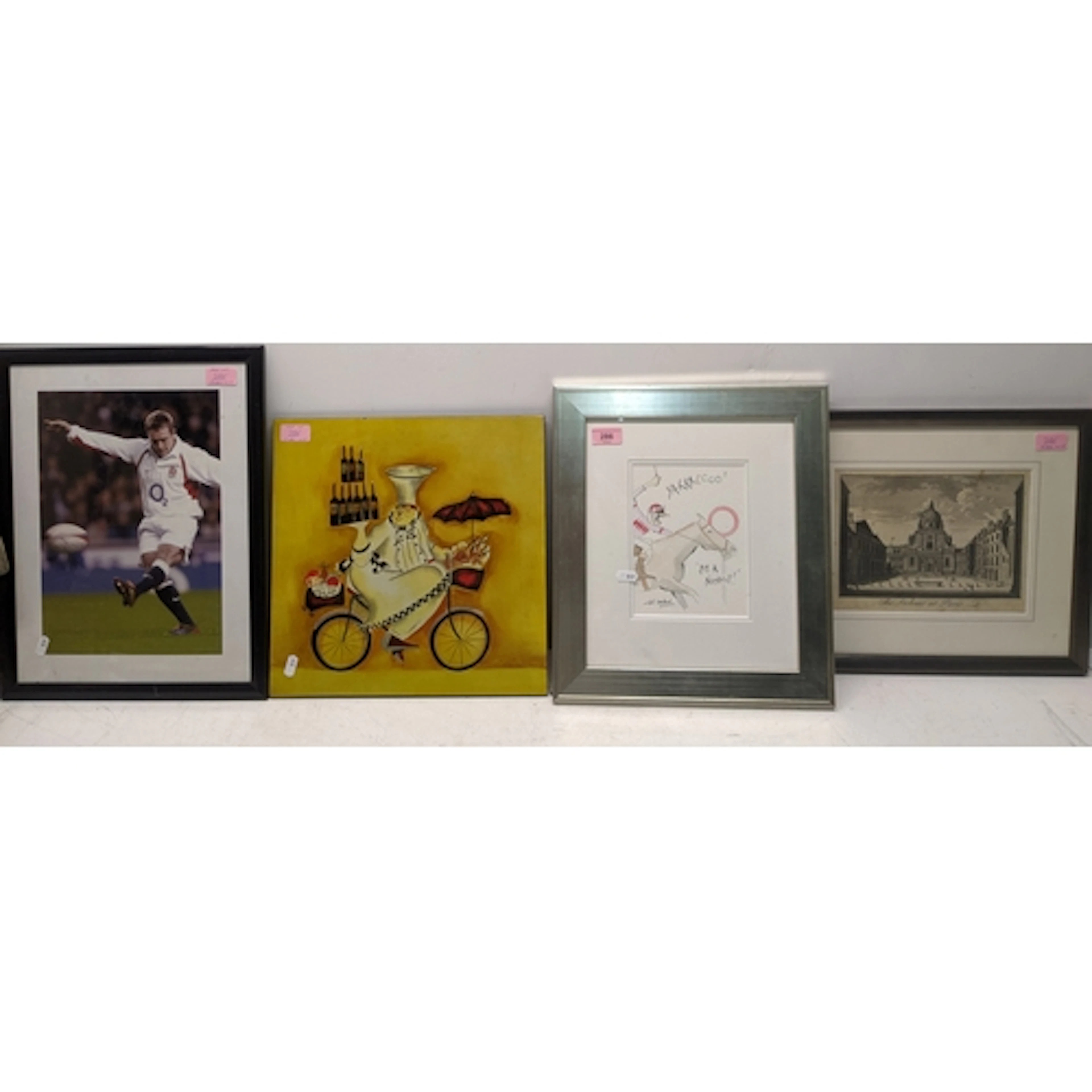 A group of four pictures to include Tim Bulmer - 'By a Nostr...